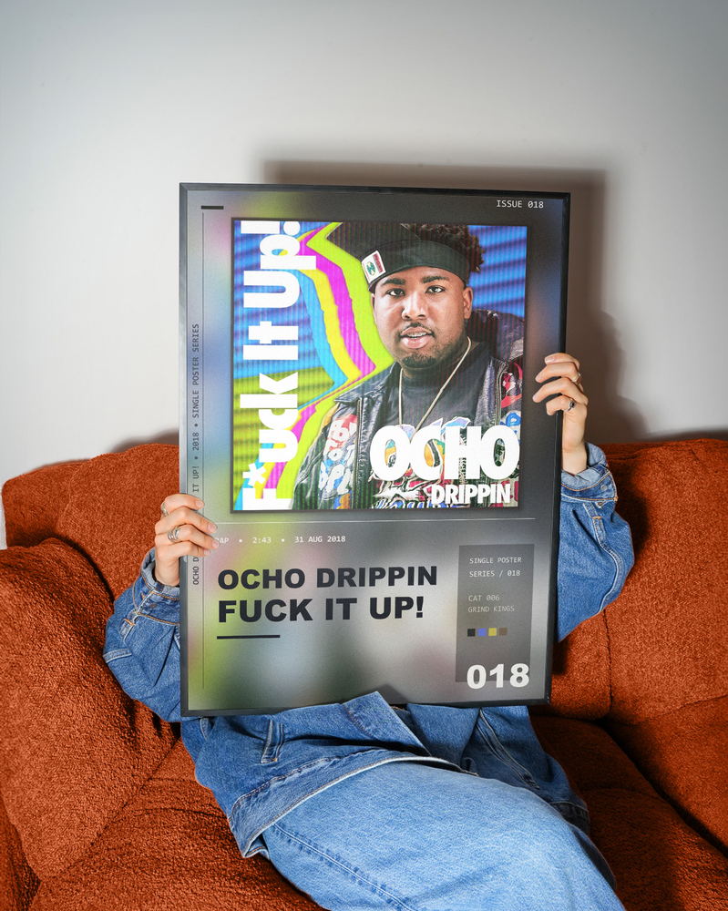 Music poster: Ocho Drippin - Fuck It Up