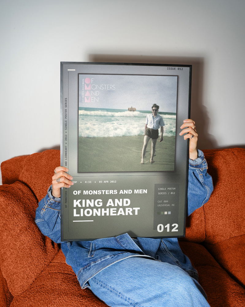 Music poster: Of Monsters and Men - King And Lionheart