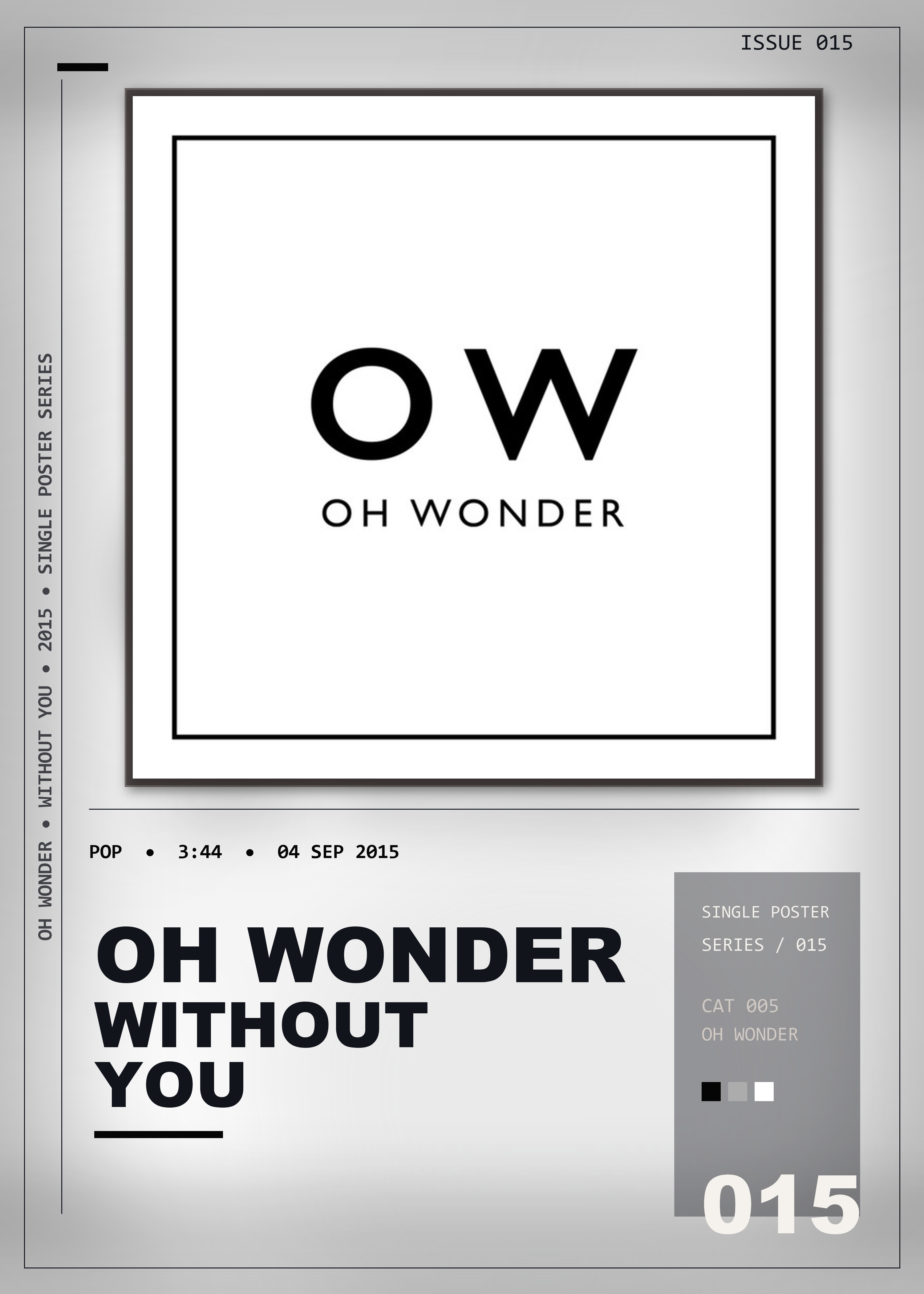 Music poster: Oh Wonder - Without You