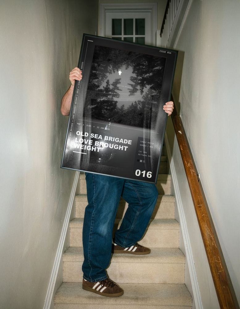 Music poster: Old Sea Brigade - Love Brought Weight