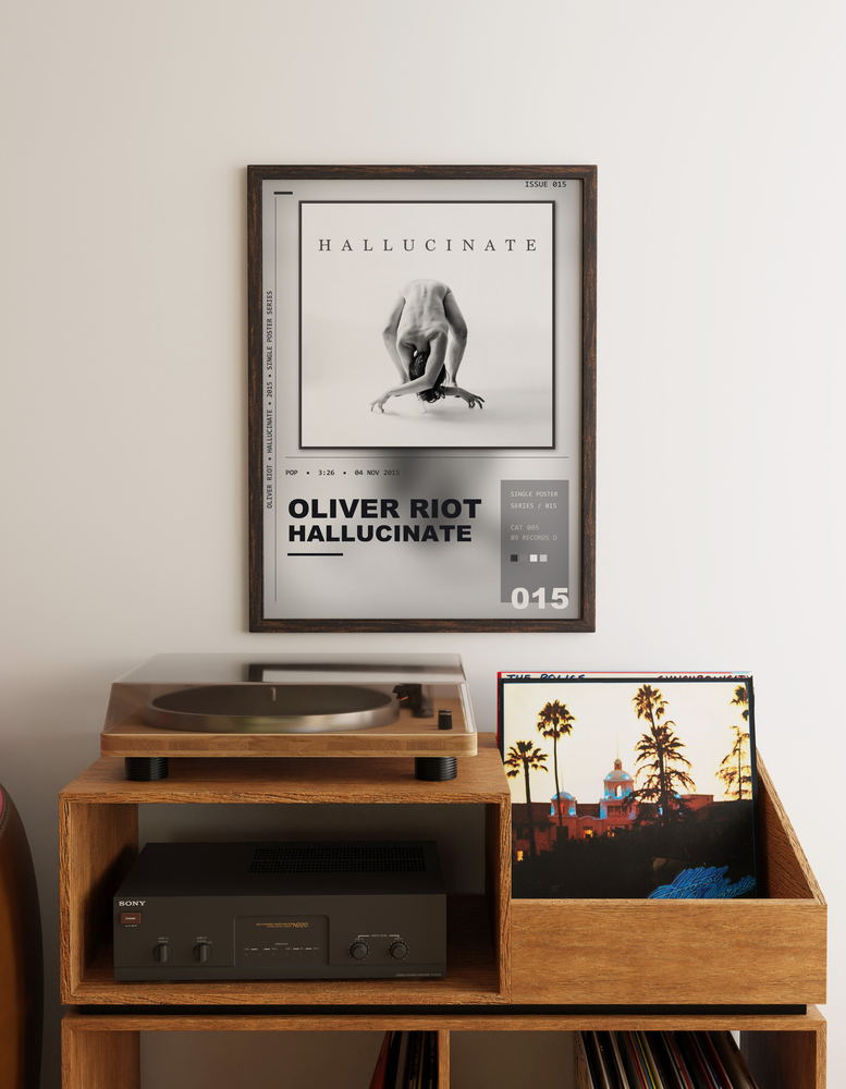 Music poster: Oliver Riot - Hallucinate