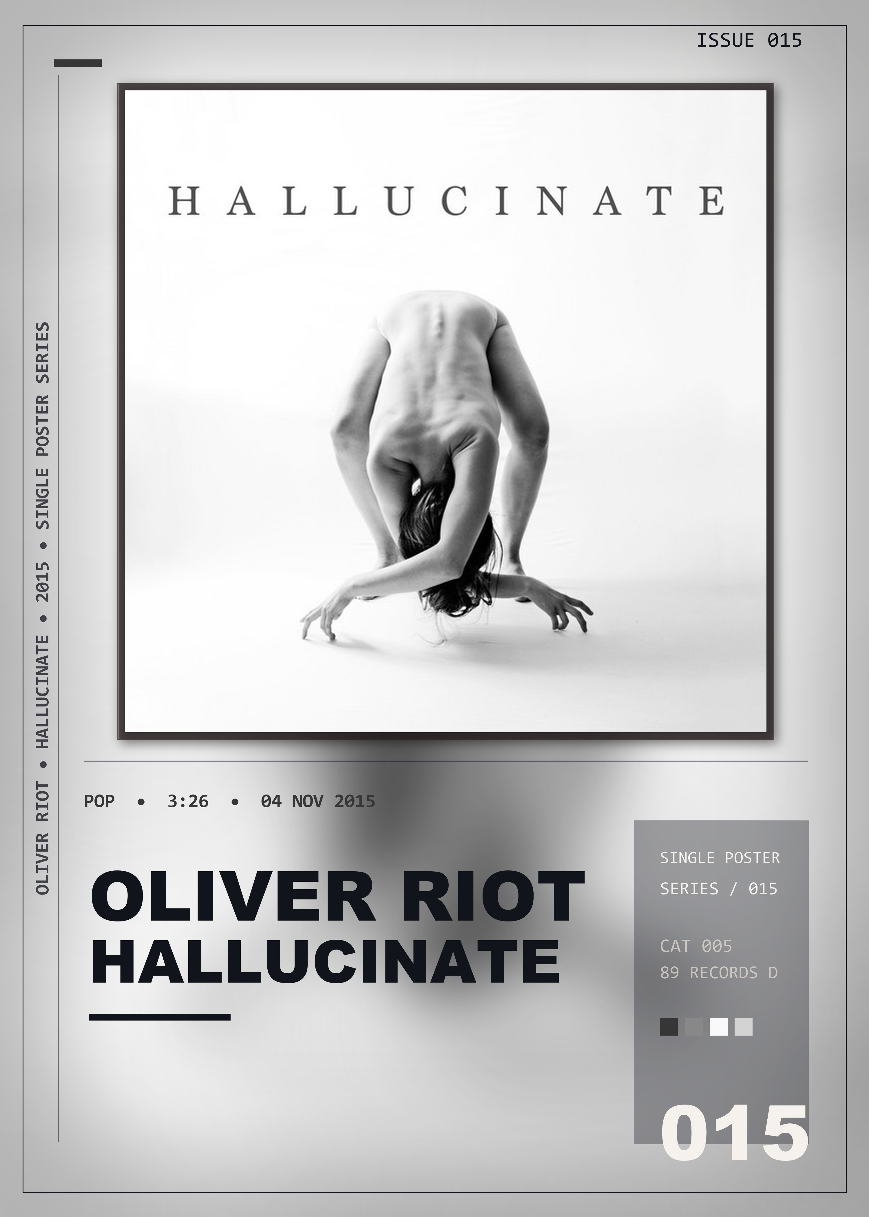 Music poster: Oliver Riot - Hallucinate
