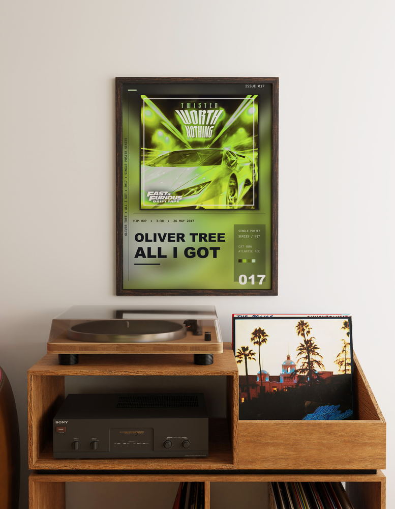 Music poster: Oliver Tree - All I Got