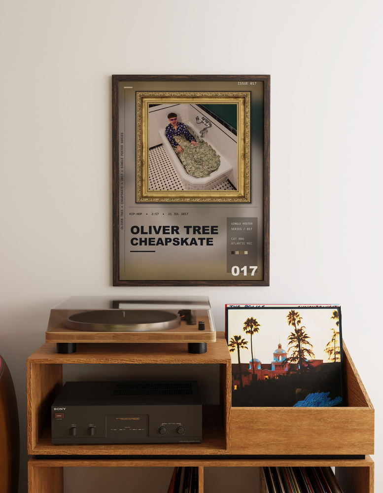 Music poster: Oliver Tree - Cheapskate