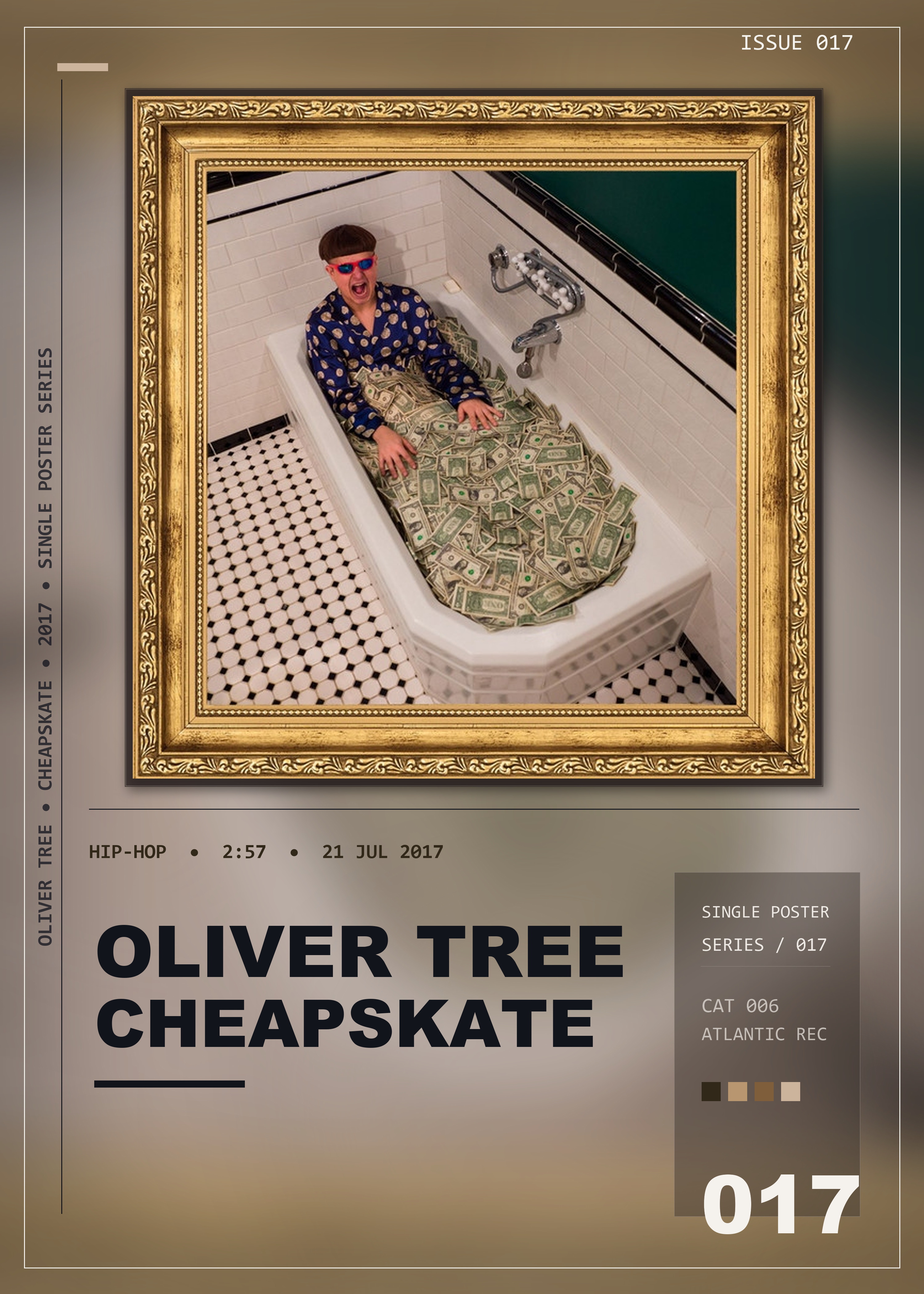 Music poster: Oliver Tree - Cheapskate