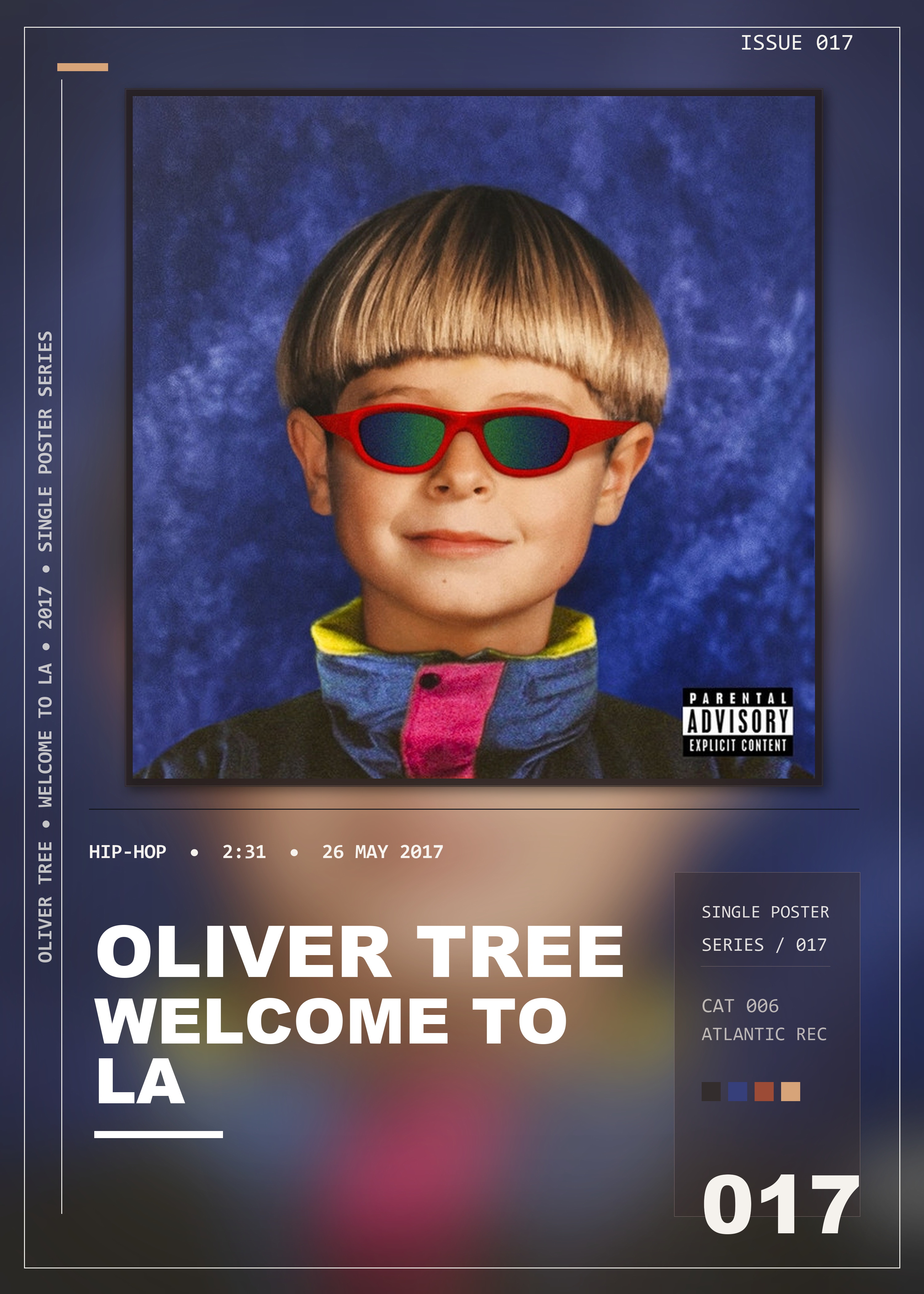 Music poster: Oliver Tree - Welcome To LA