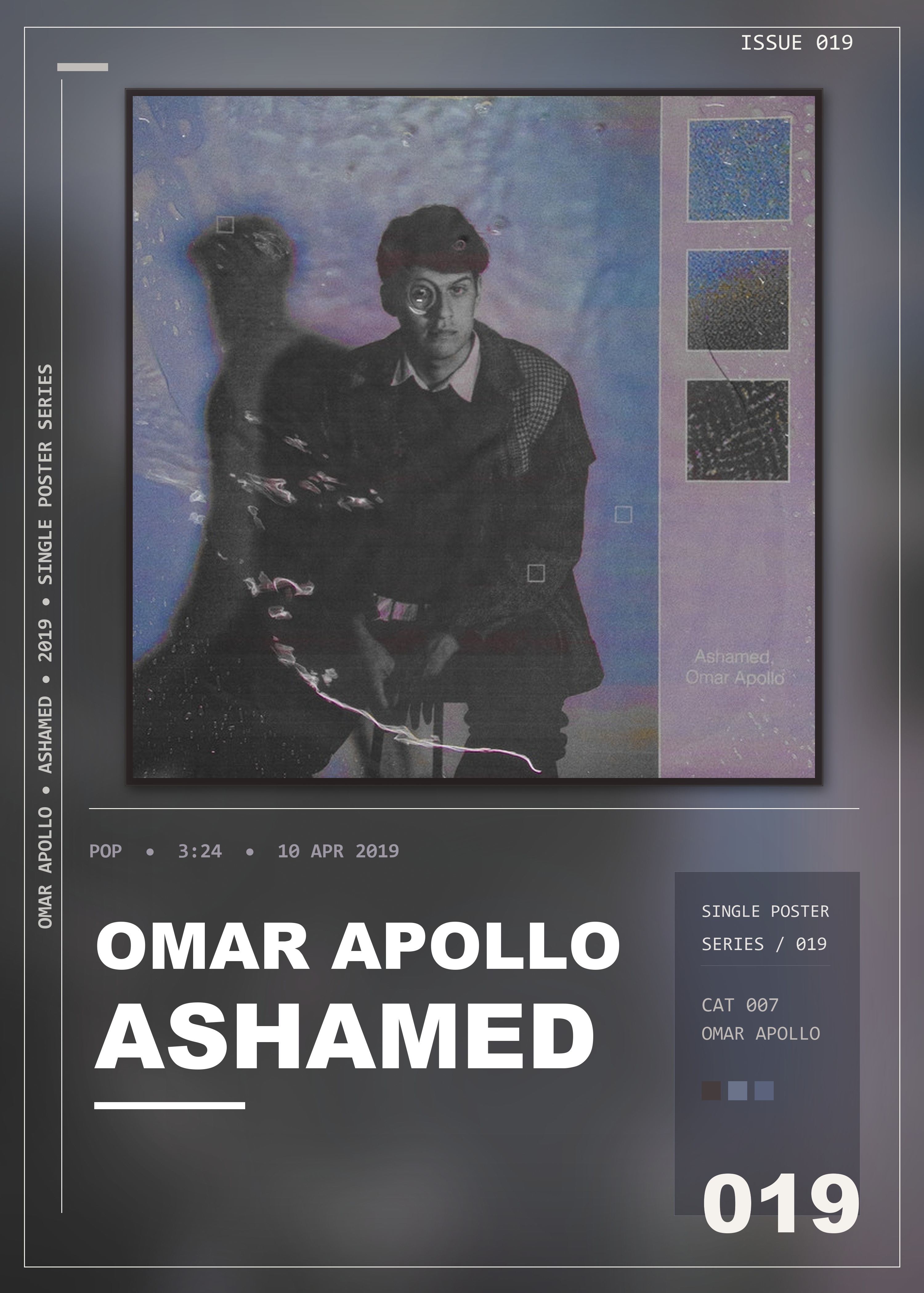 Music poster: Omar Apollo - Ashamed