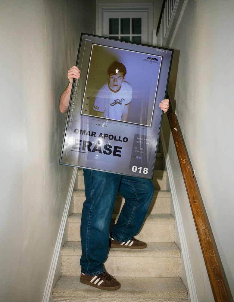 Music poster: Omar Apollo - Erase
