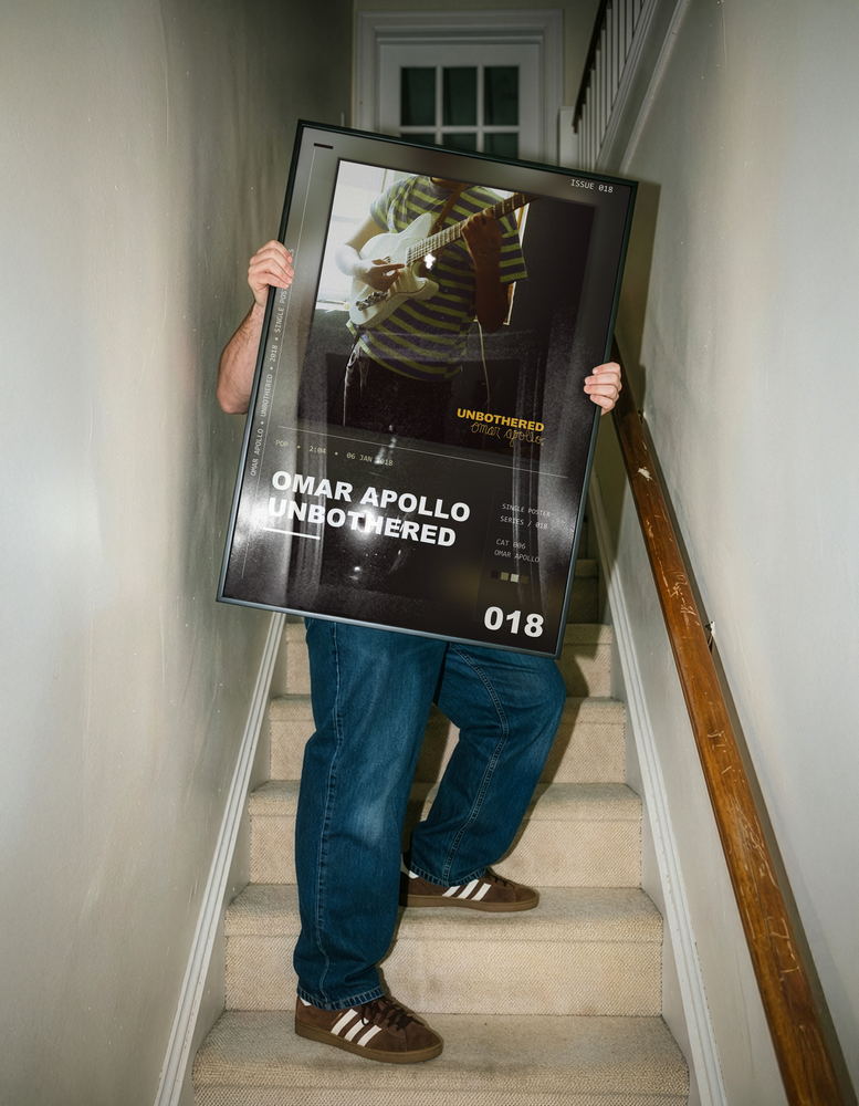 Music poster: Omar Apollo - Unbothered