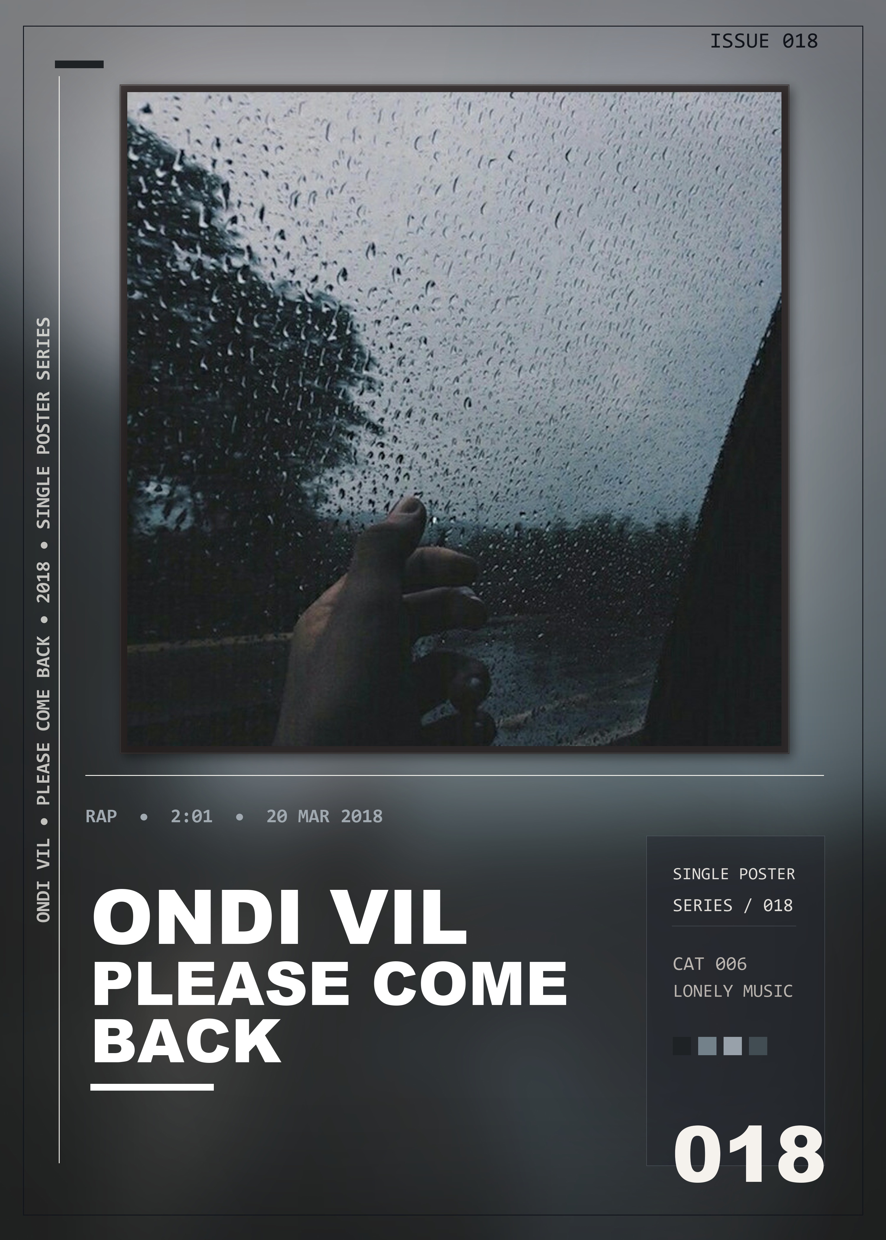 Music poster: Ondi Vil - Please Come Back
