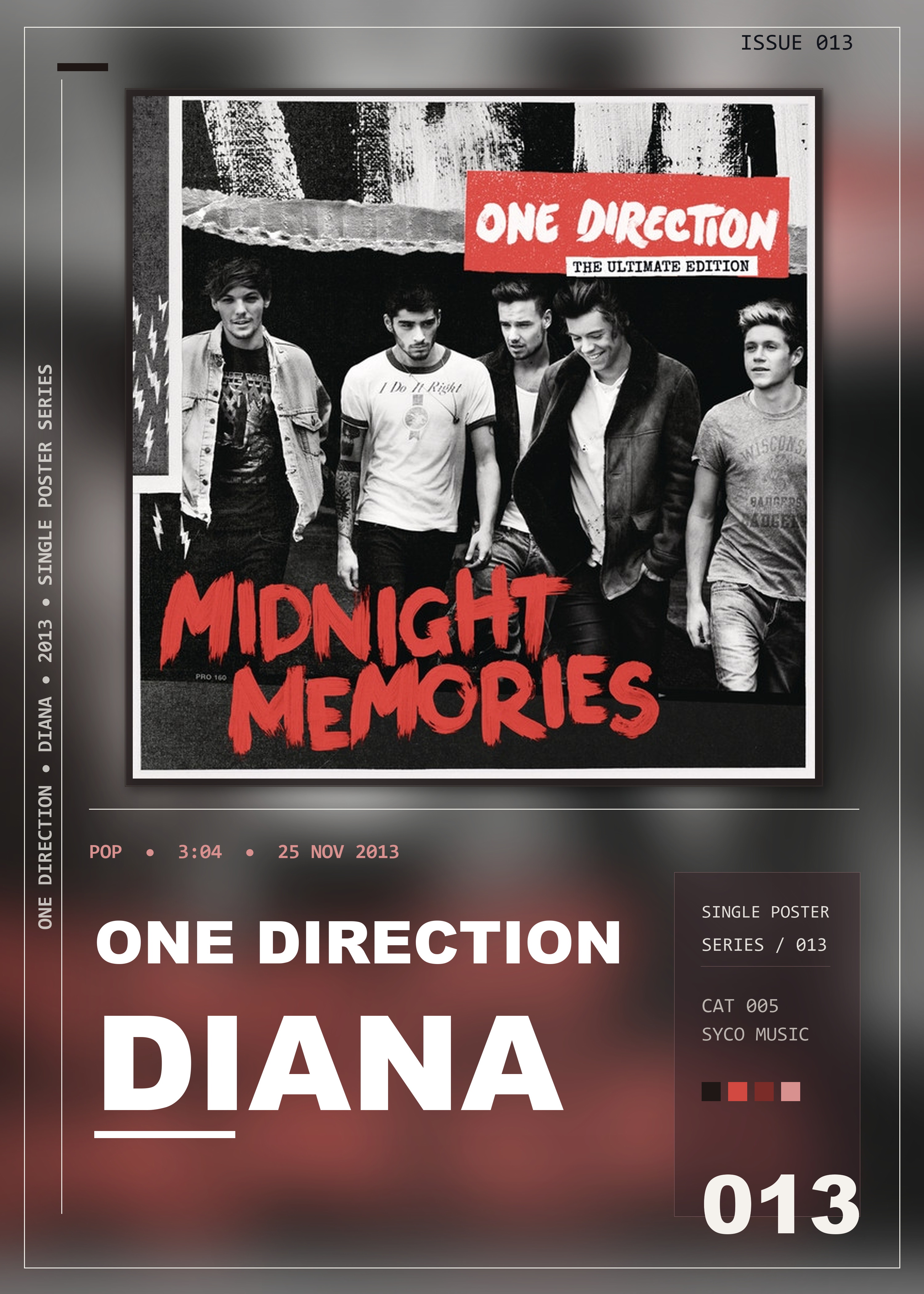 Music poster: One Direction - Diana