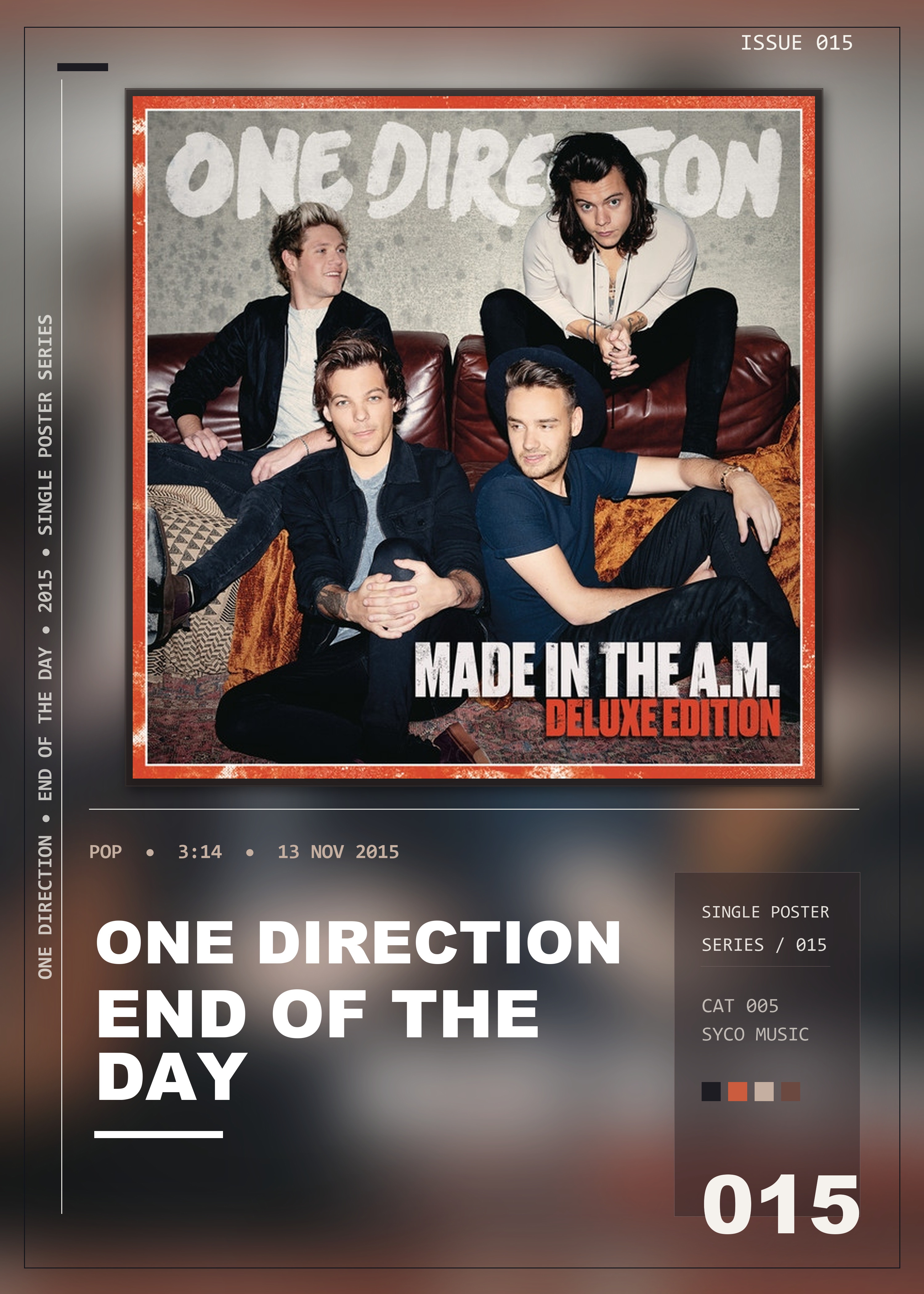 Music poster: One Direction - End of the Day