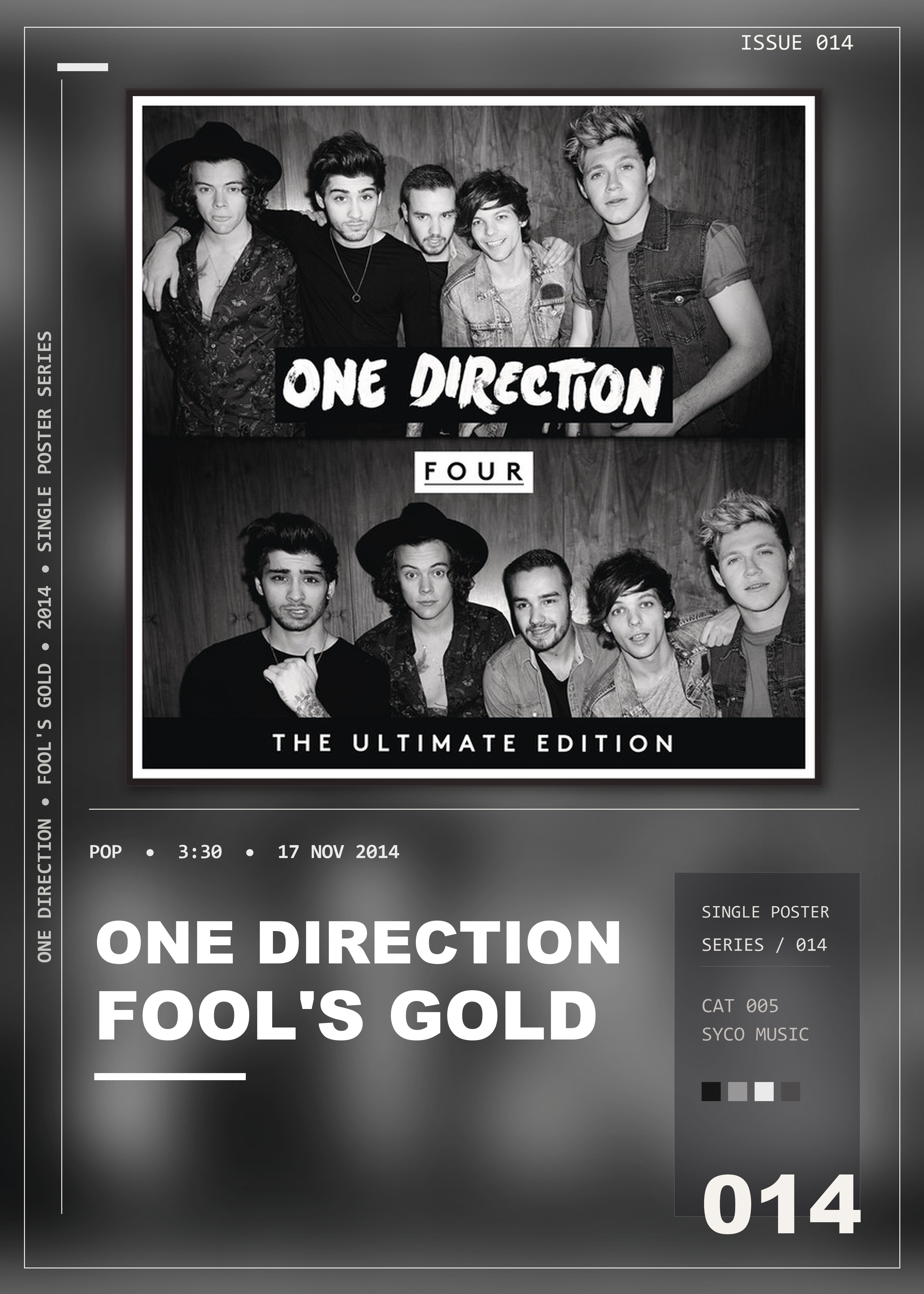 Music poster: One Direction - Fools Gold