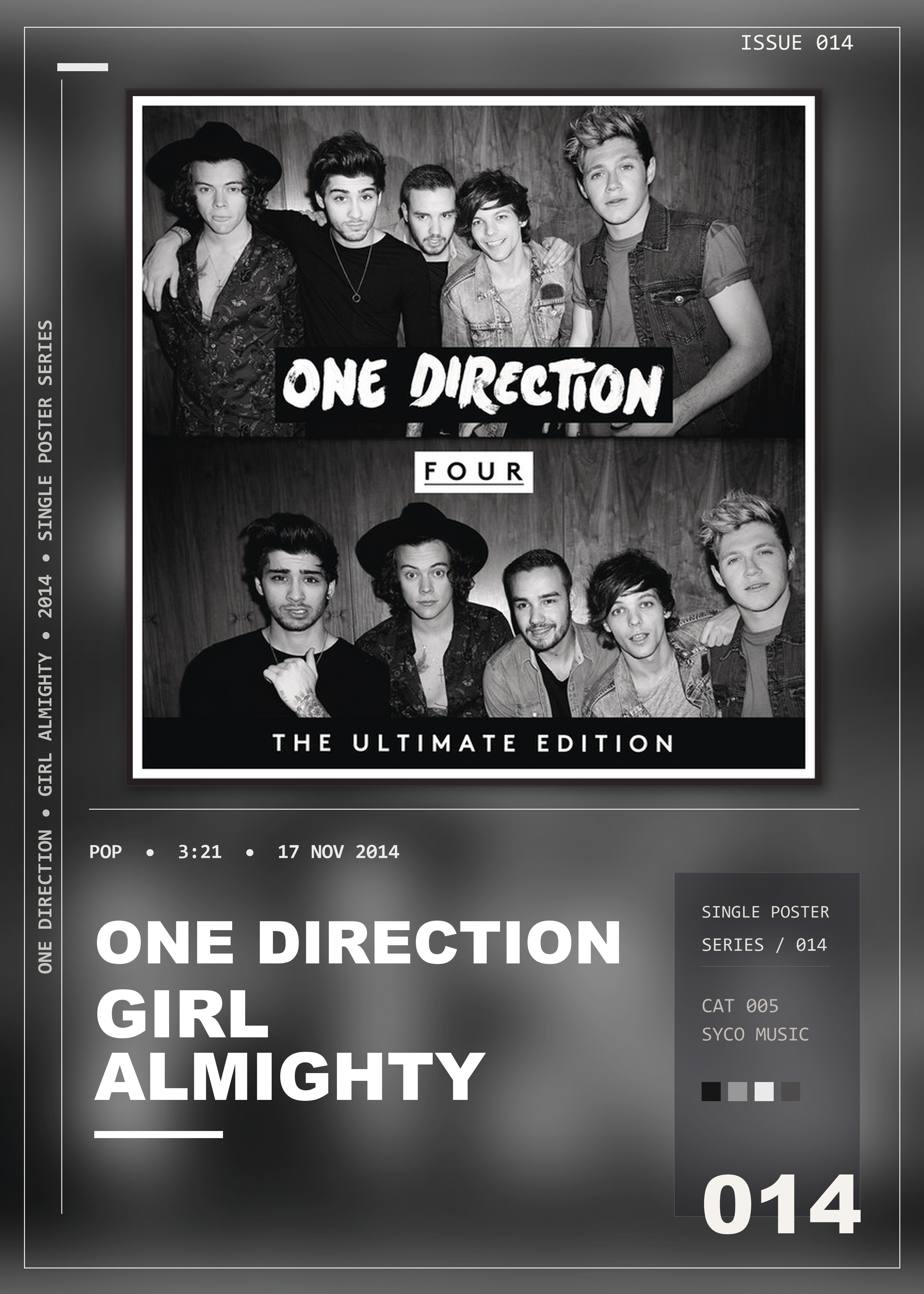 Music poster: One Direction - Girl Almighty