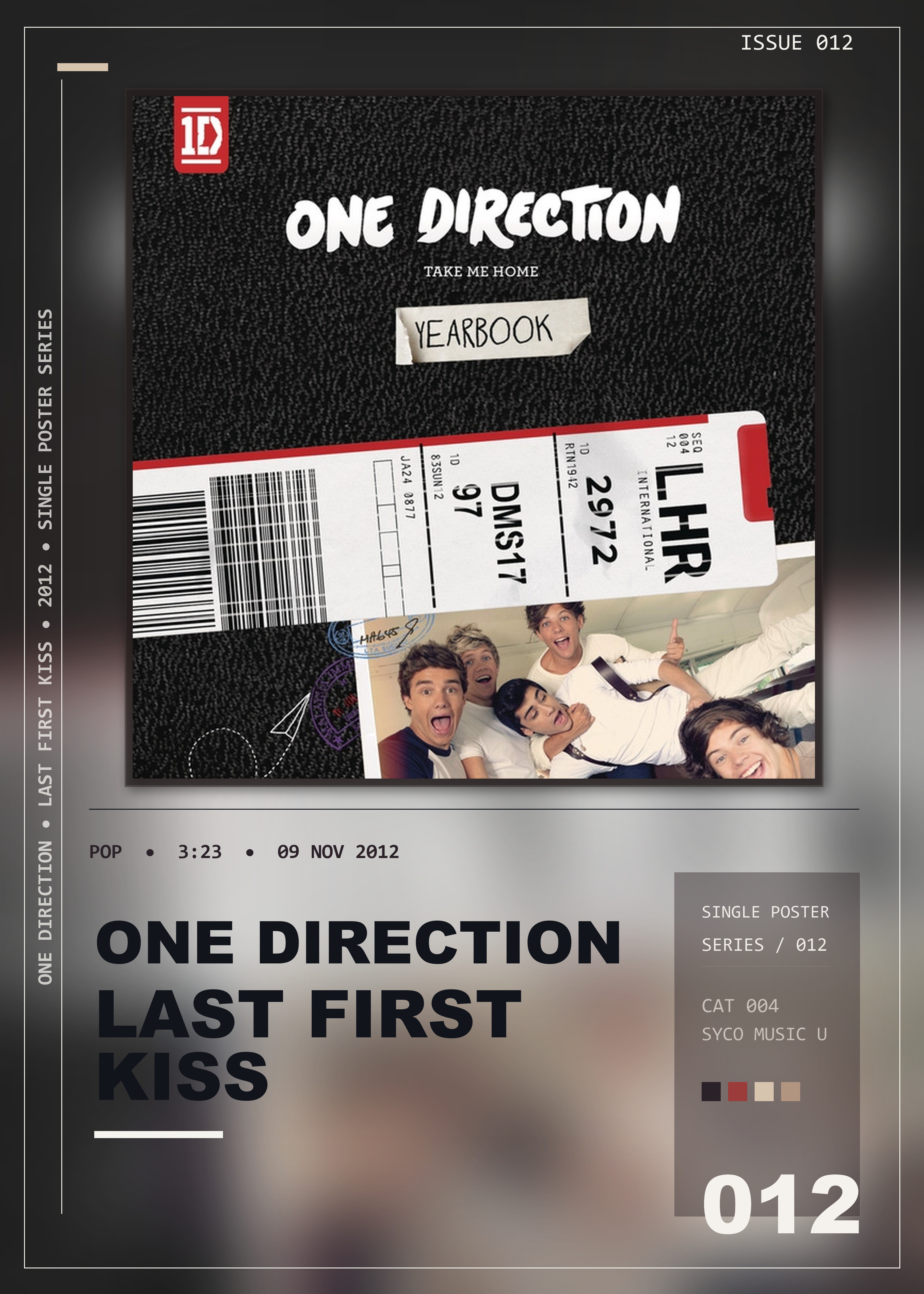 Music poster: One Direction - Last First Kiss