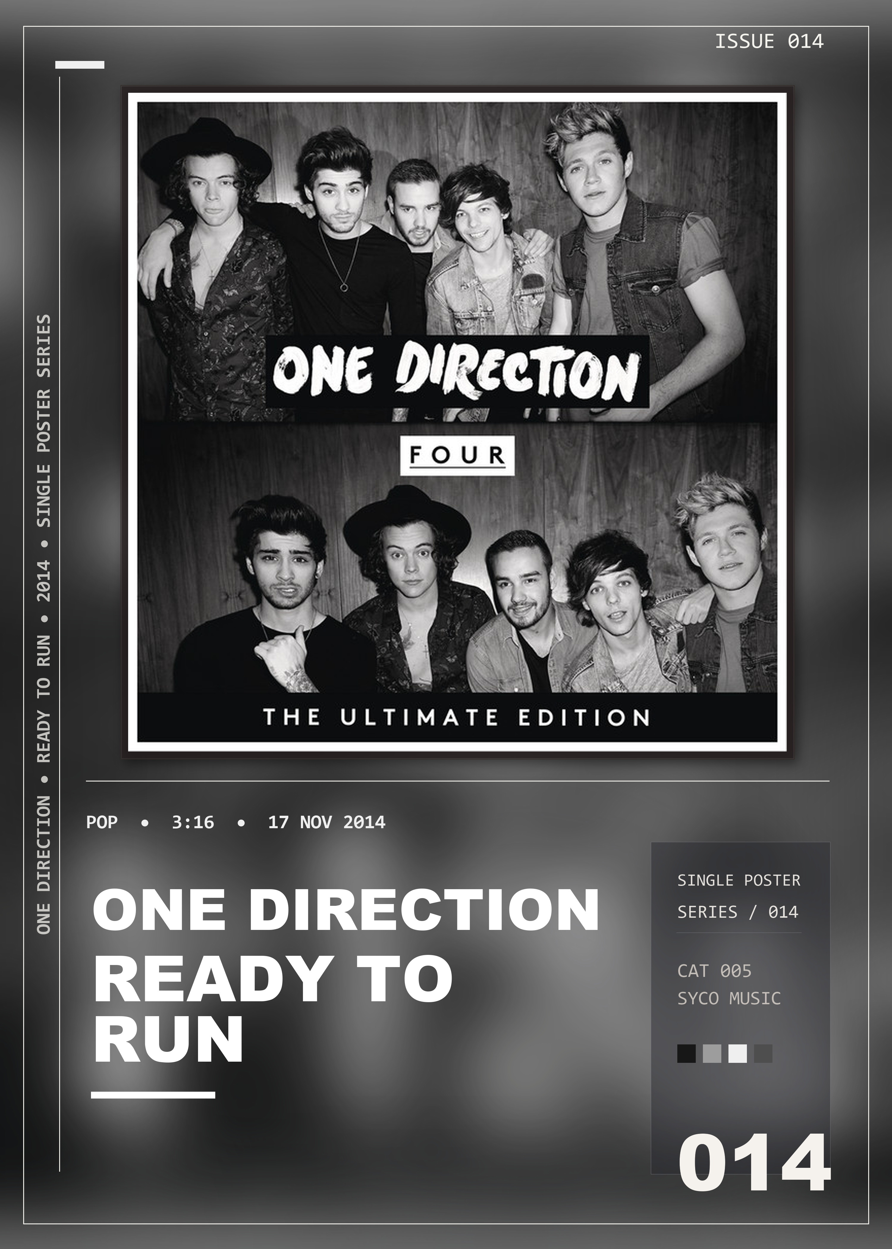 Music poster: One Direction - Ready to Run