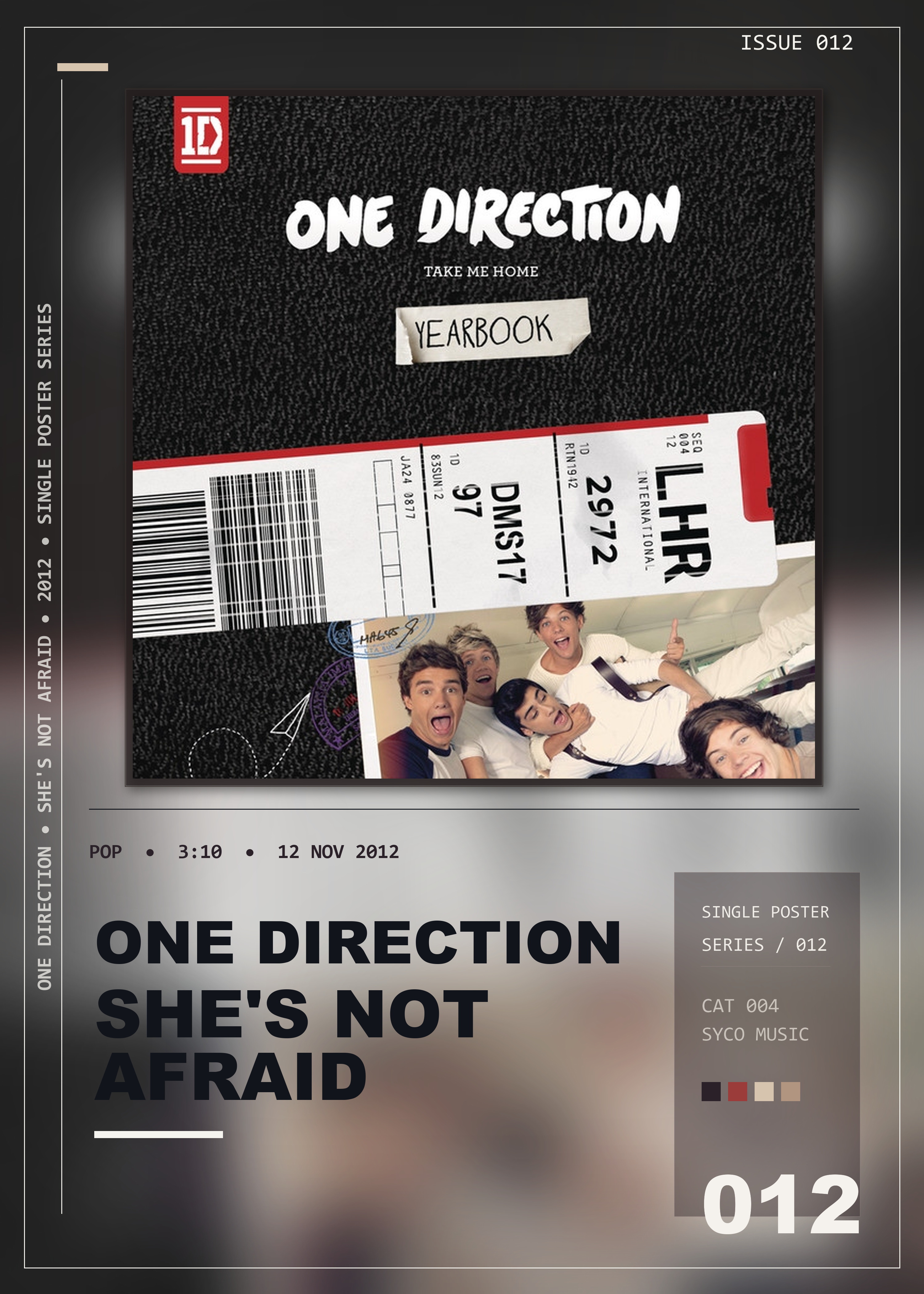 Music poster: One Direction - Shes Not Afraid