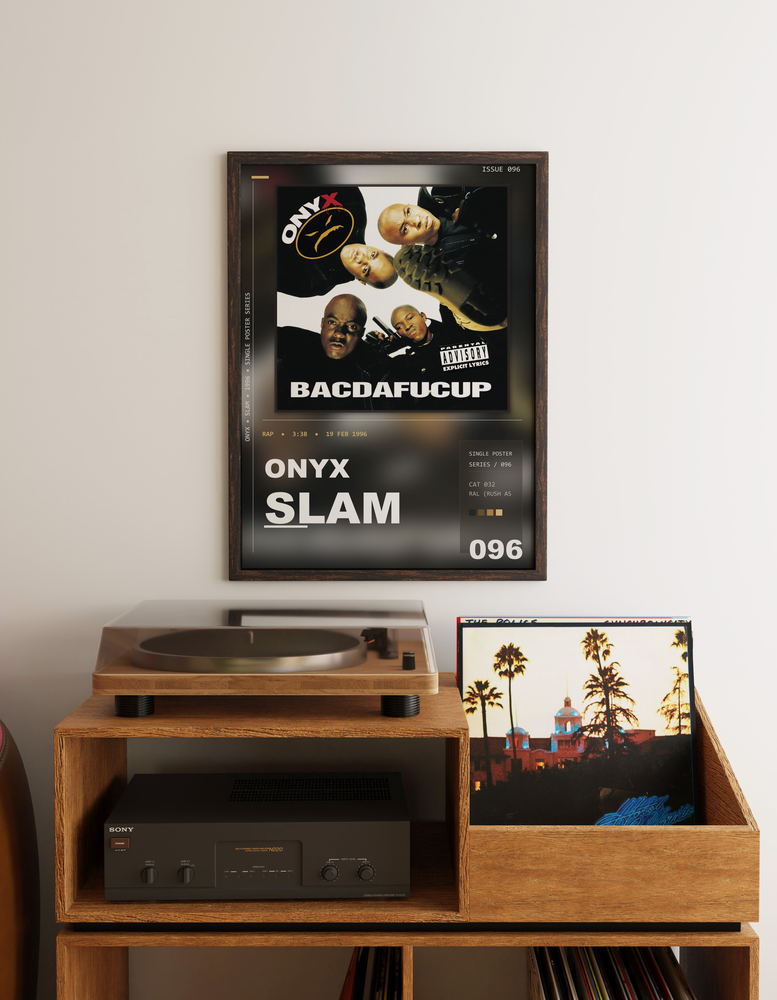 Music poster: Onyx - Slam