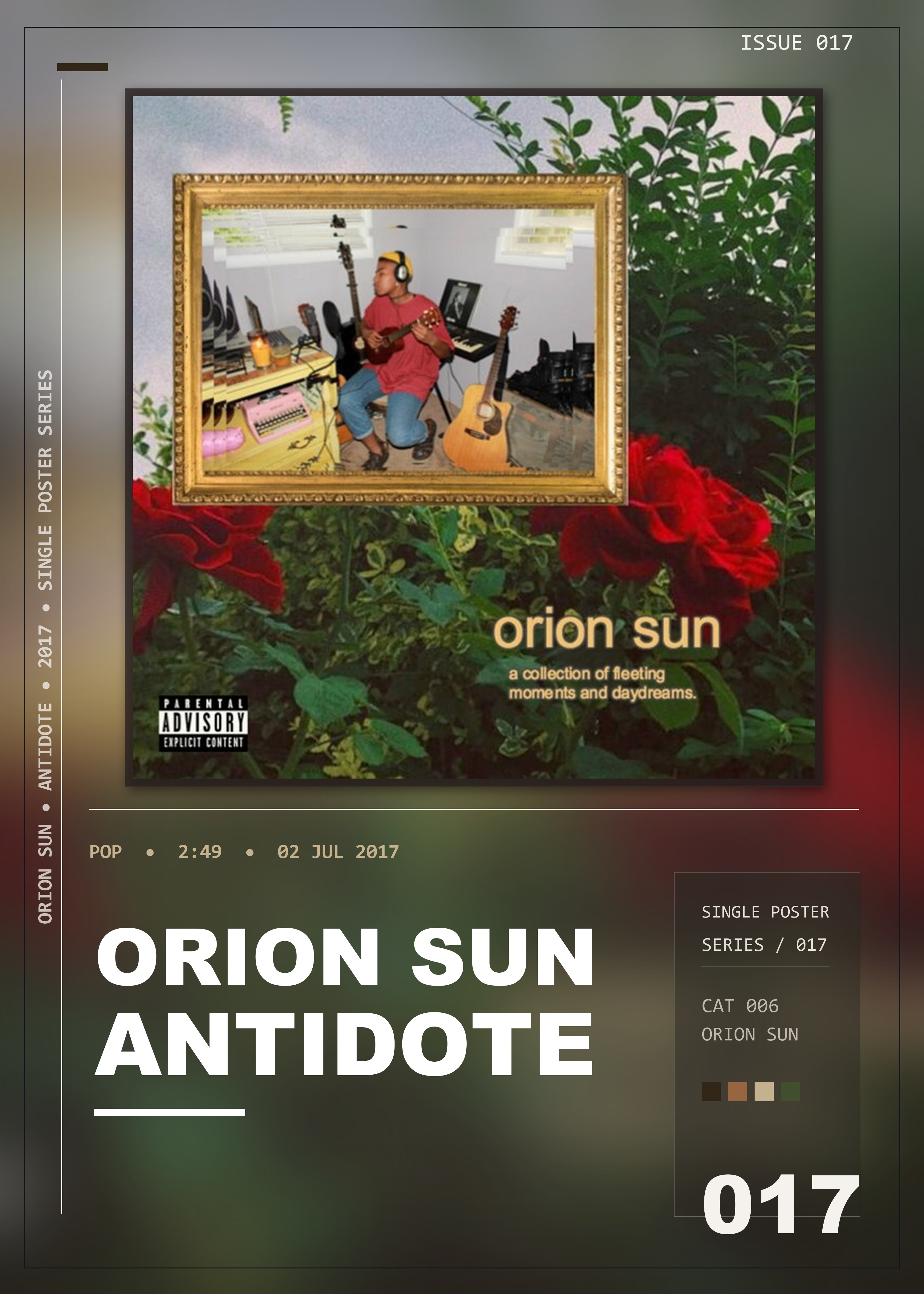 Music poster: Orion Sun - Antidote