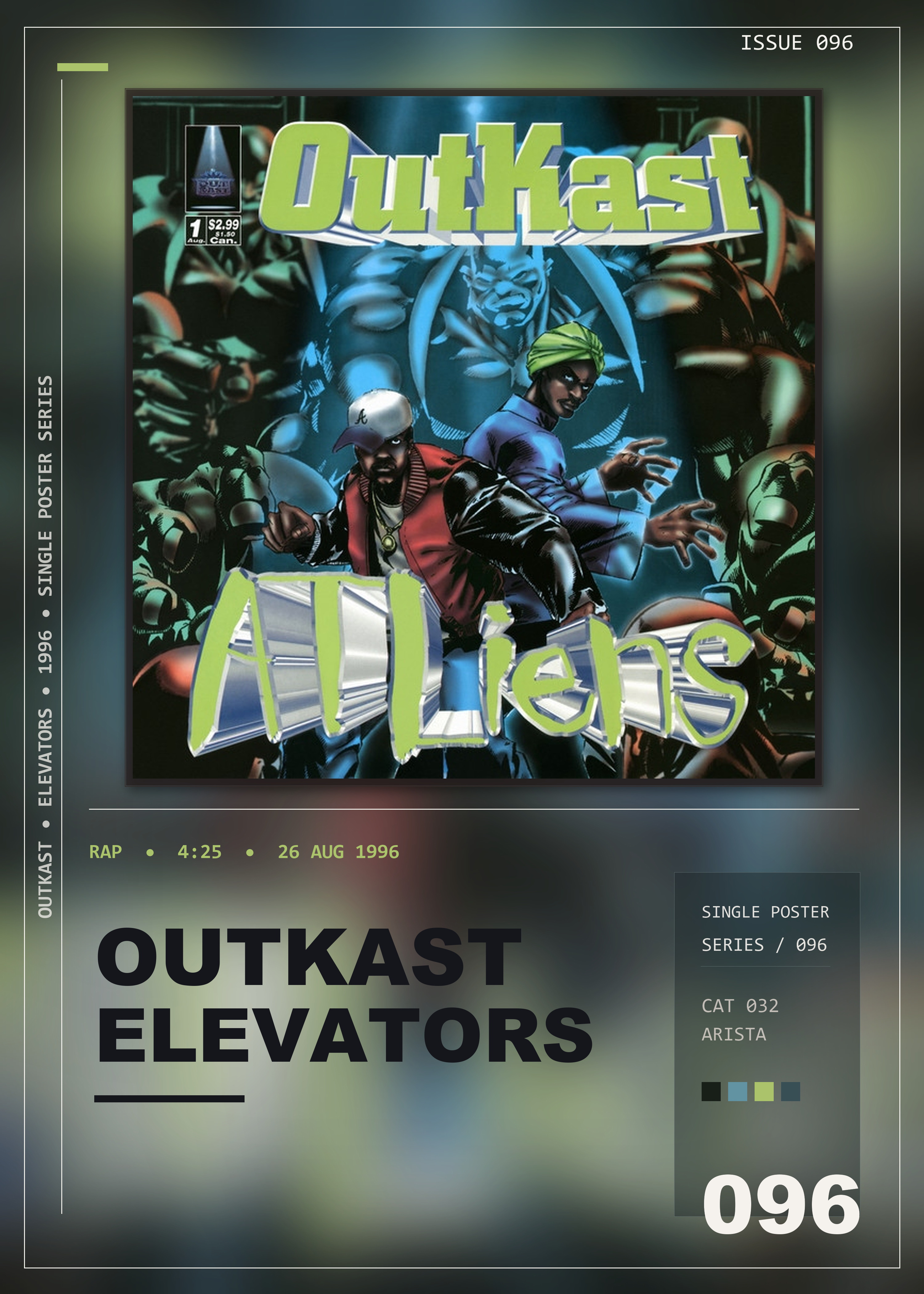 Music poster: OutKast - Elevators Me You