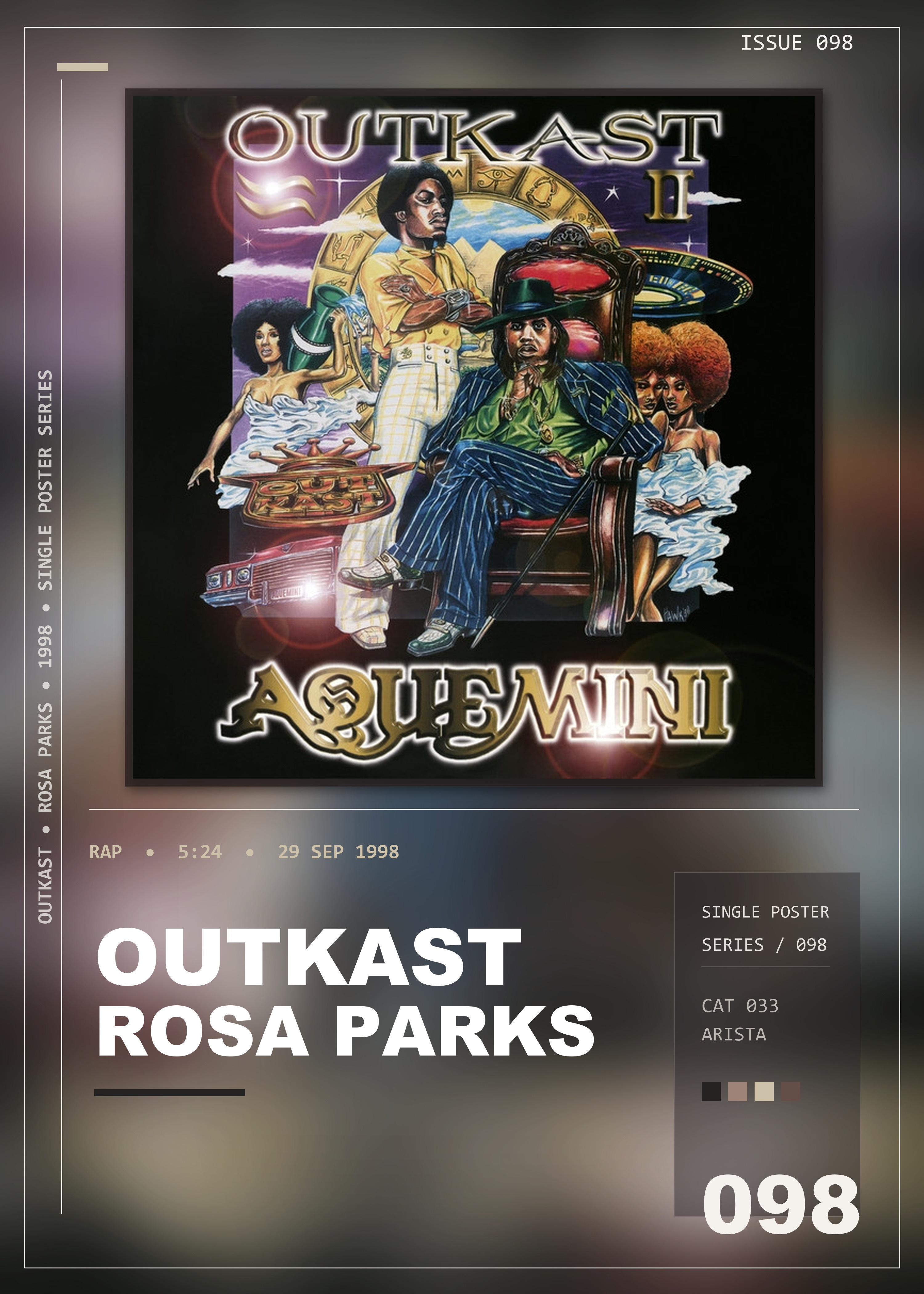 Music poster: OutKast - Rosa Parks