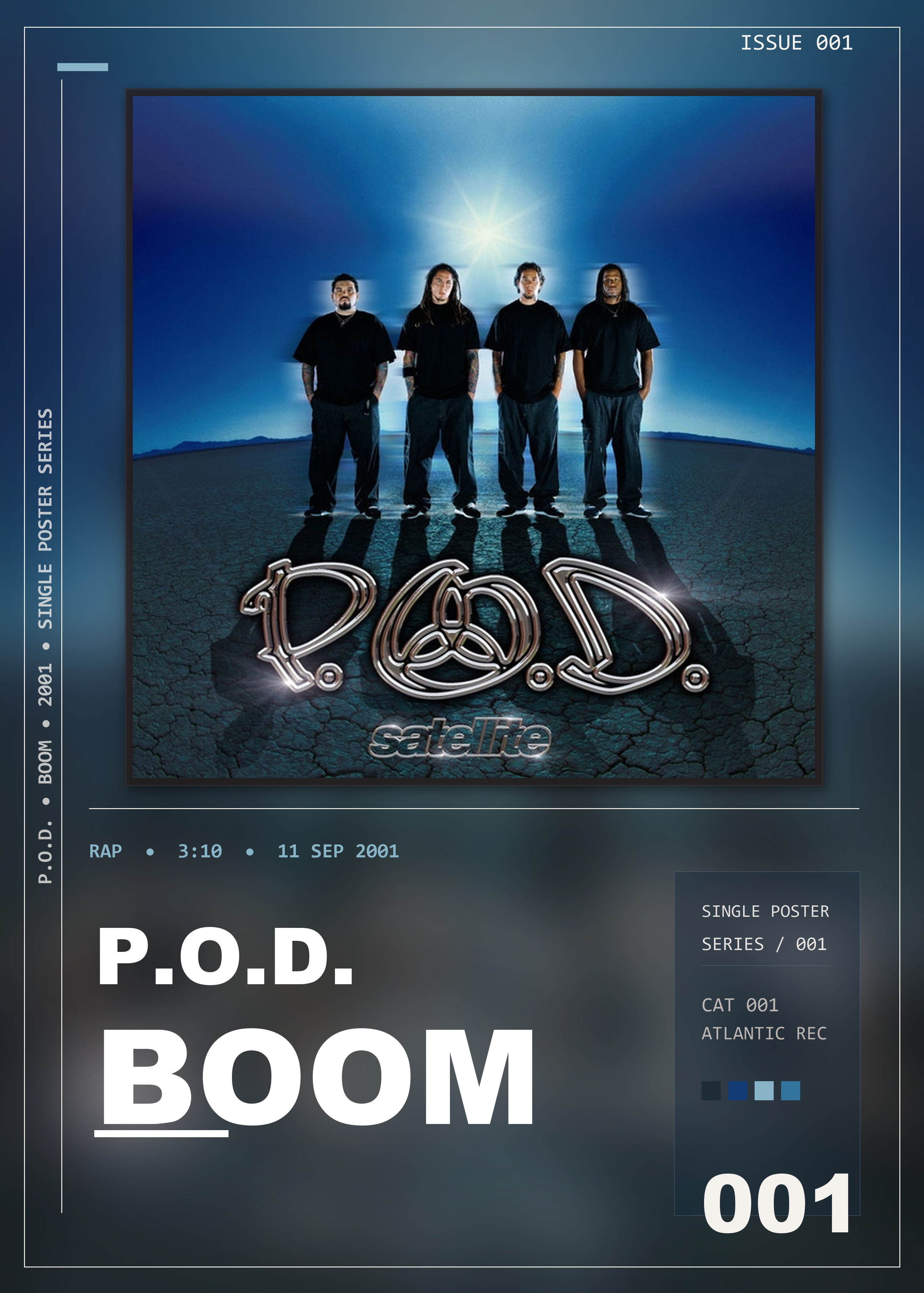 Music poster: POD - Boom