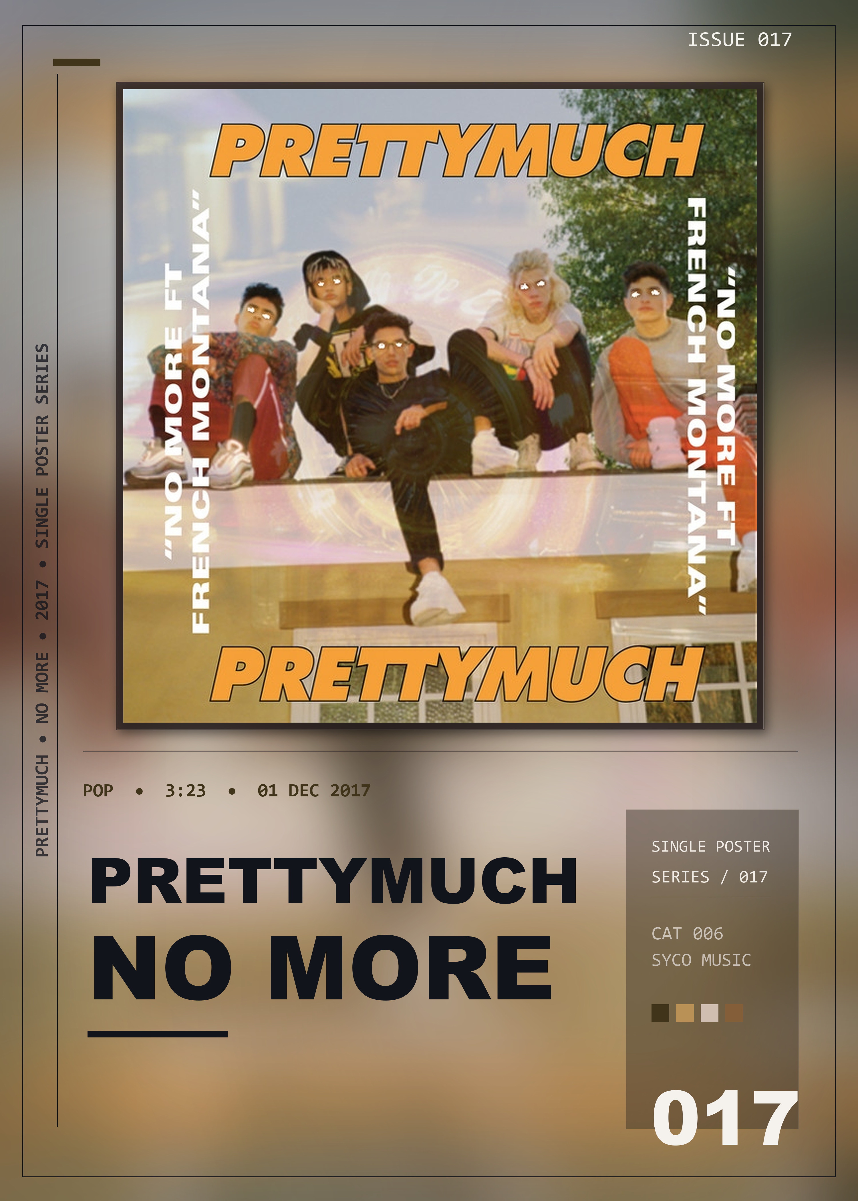 Music poster: PRETTYMUCH - No More
