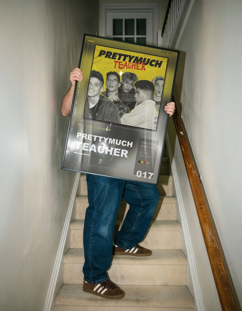 Music poster: PRETTYMUCH - Teacher