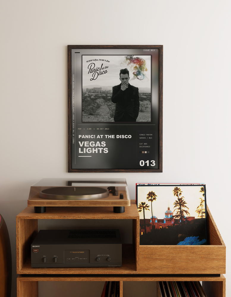 Music poster: Panic At The Disco - Vegas Lights