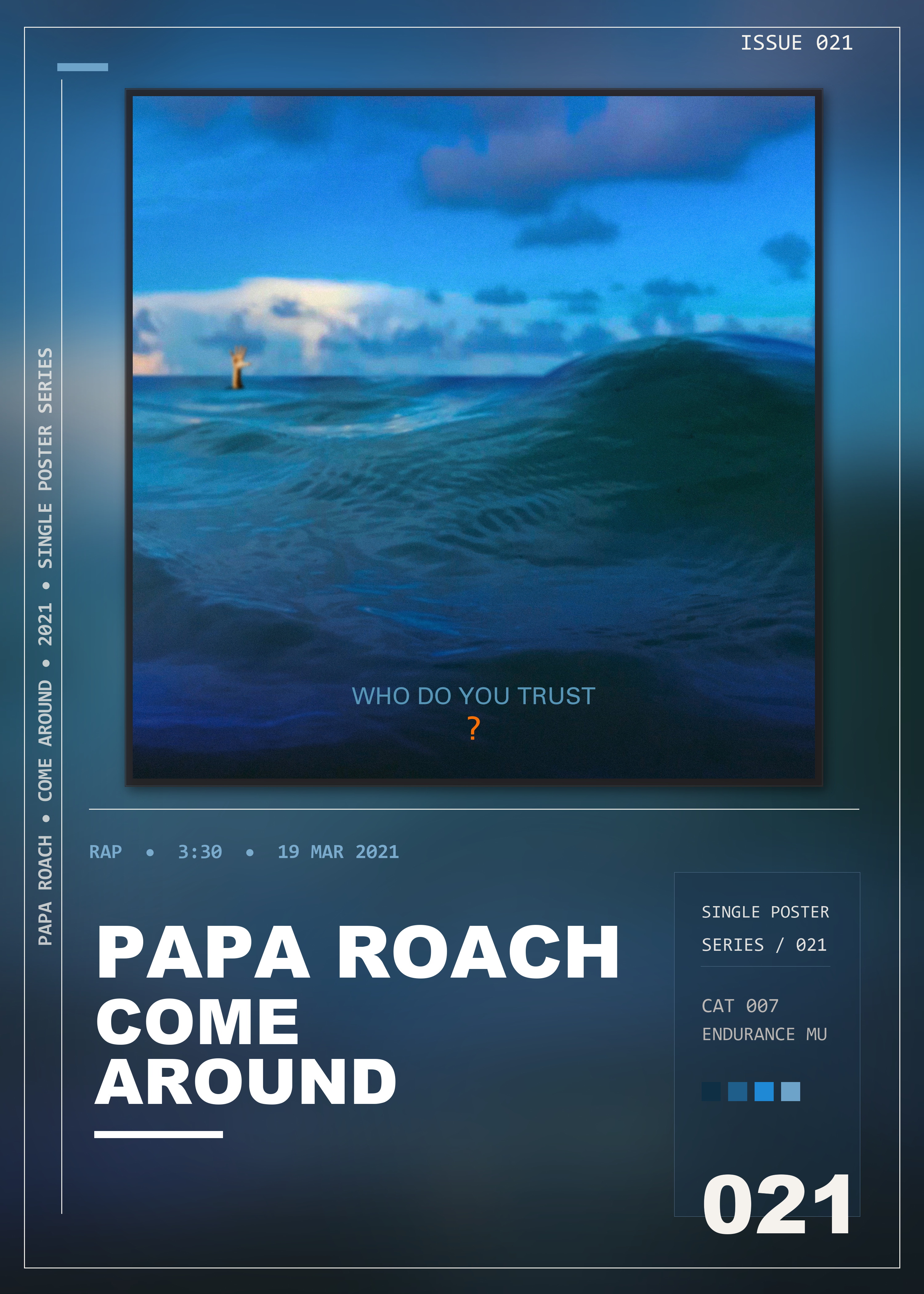 Music poster: Papa Roach - Come Around