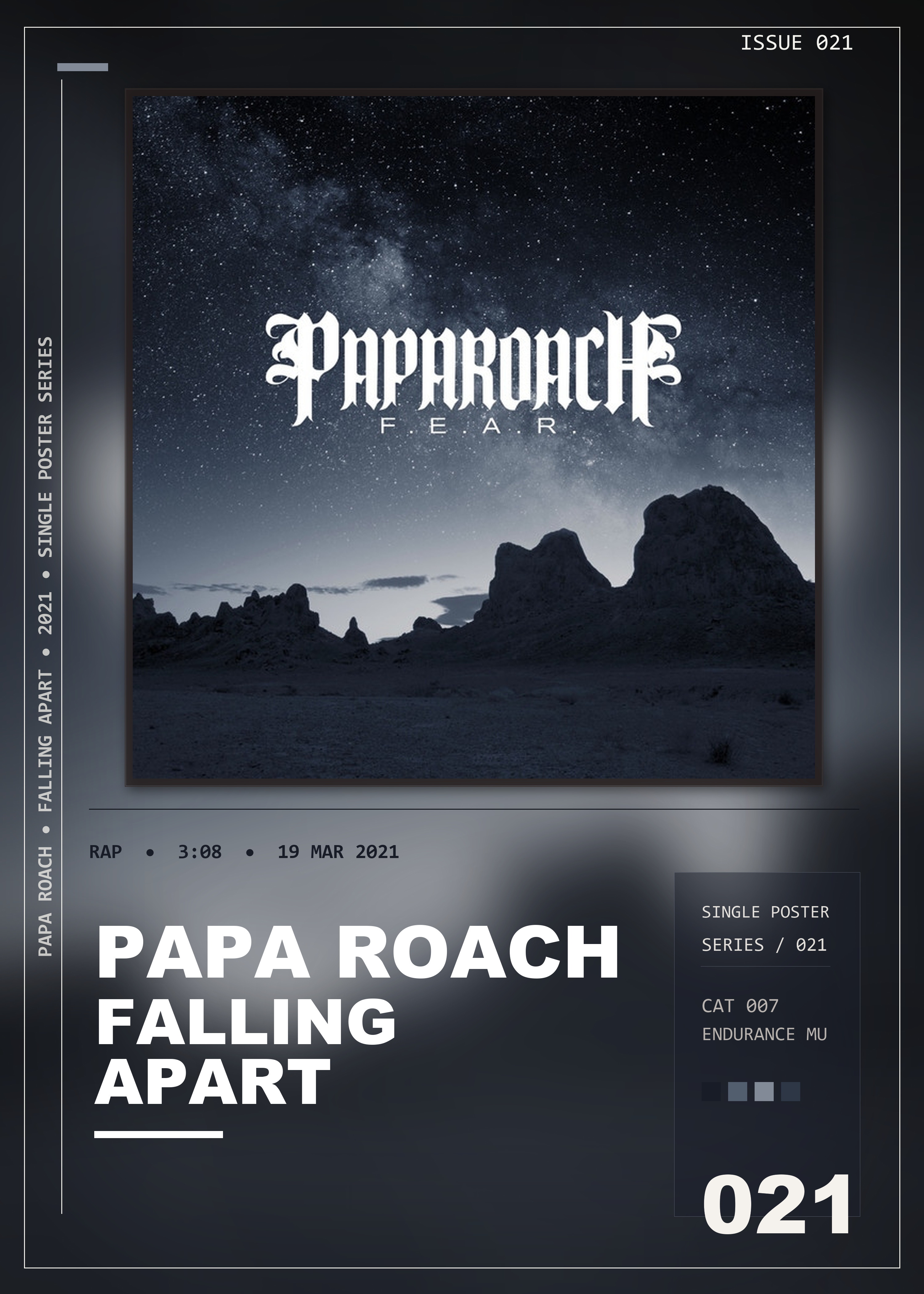 Music poster: Papa Roach - Falling Apart
