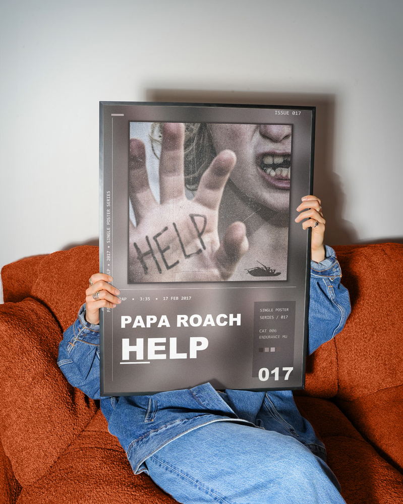 Music poster: Papa Roach - Help