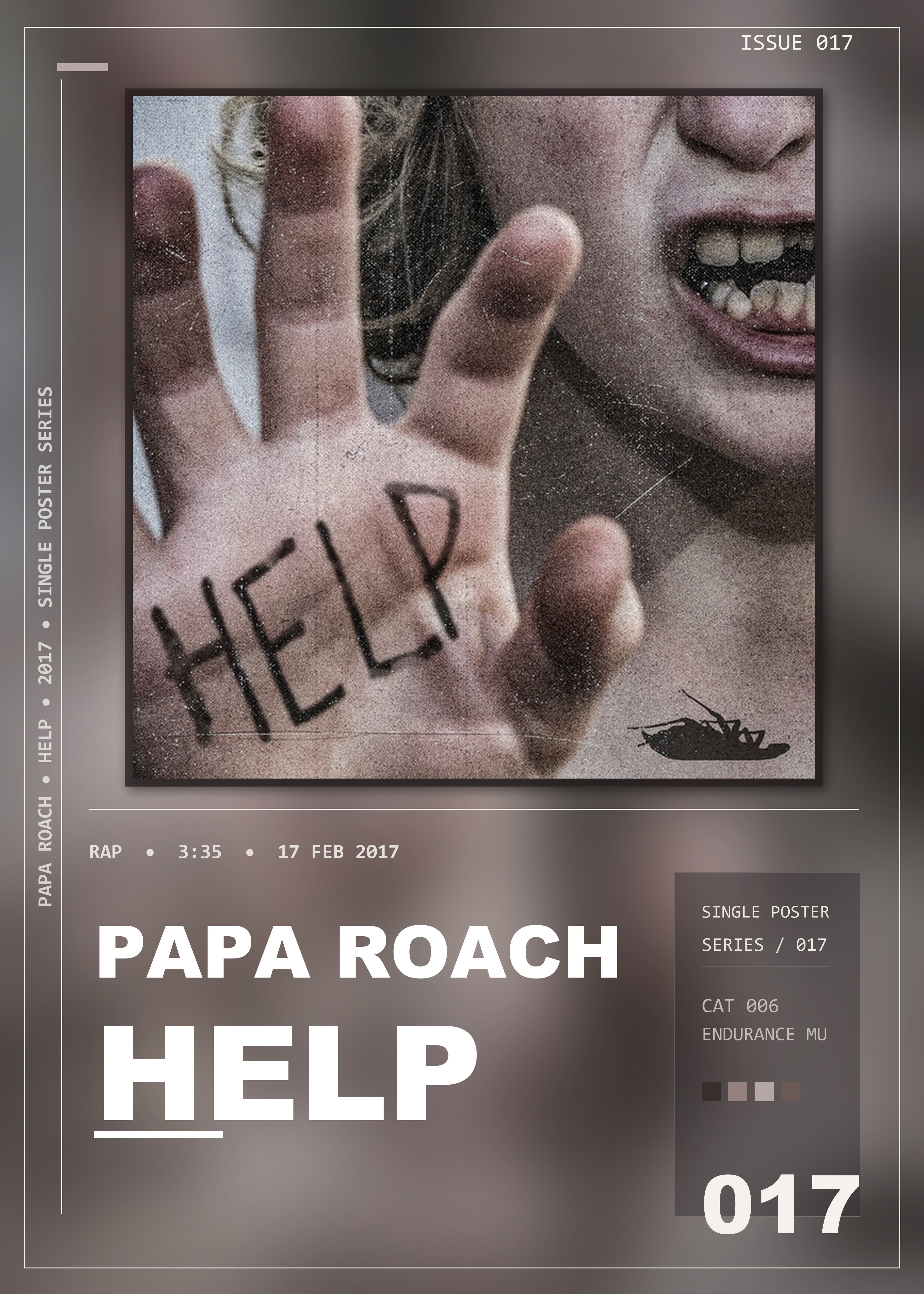 Music poster: Papa Roach - Help