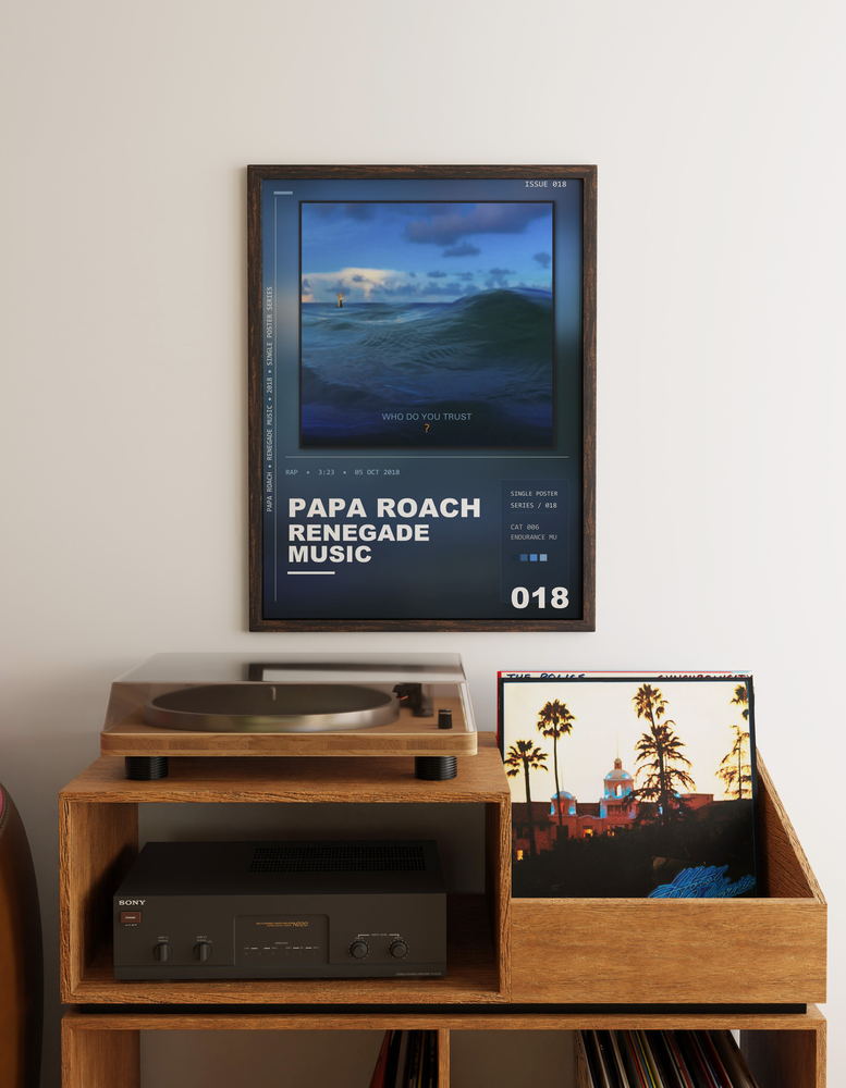 Music poster: Papa Roach - Renegade Music