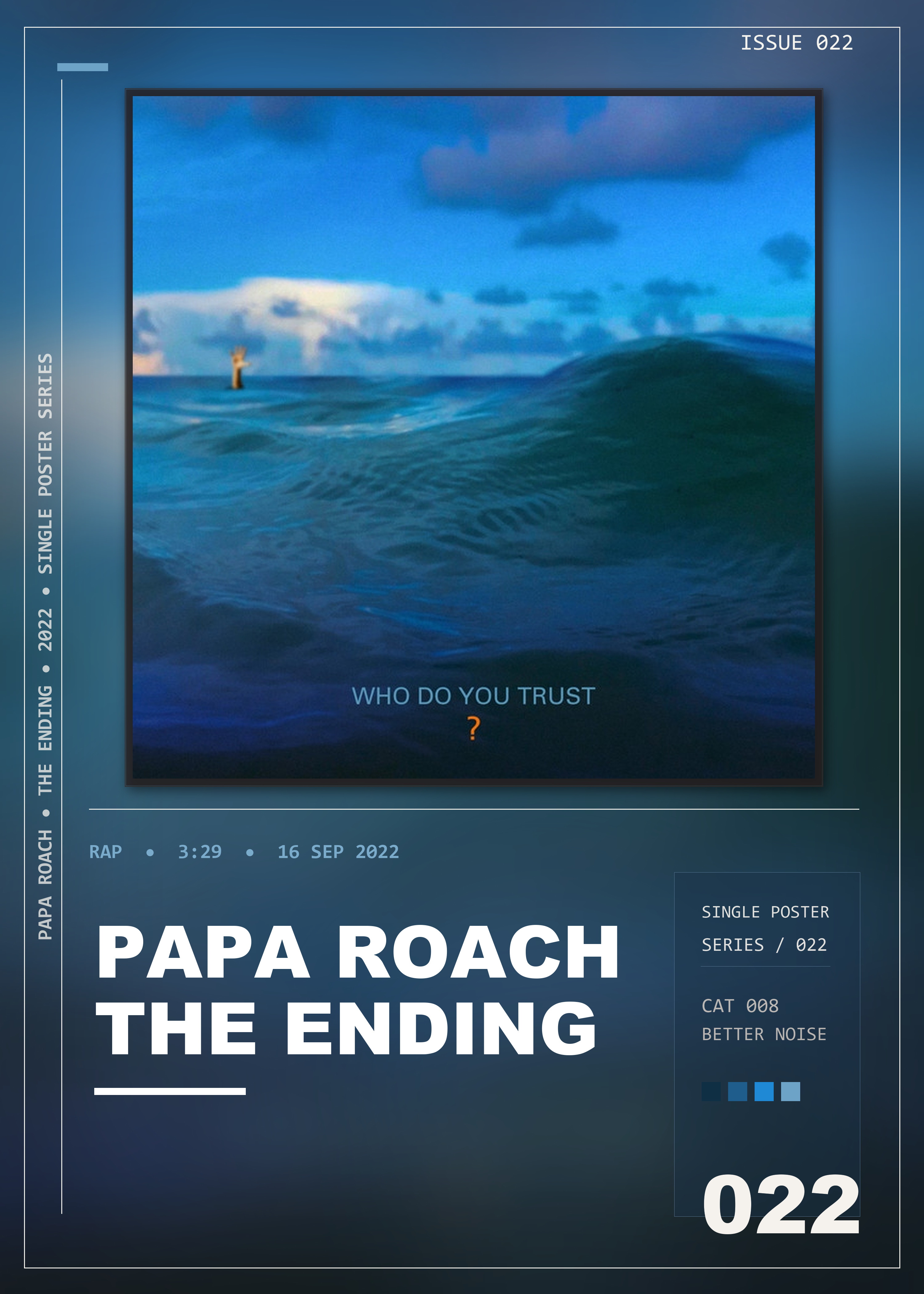 Music poster: Papa Roach - The Ending