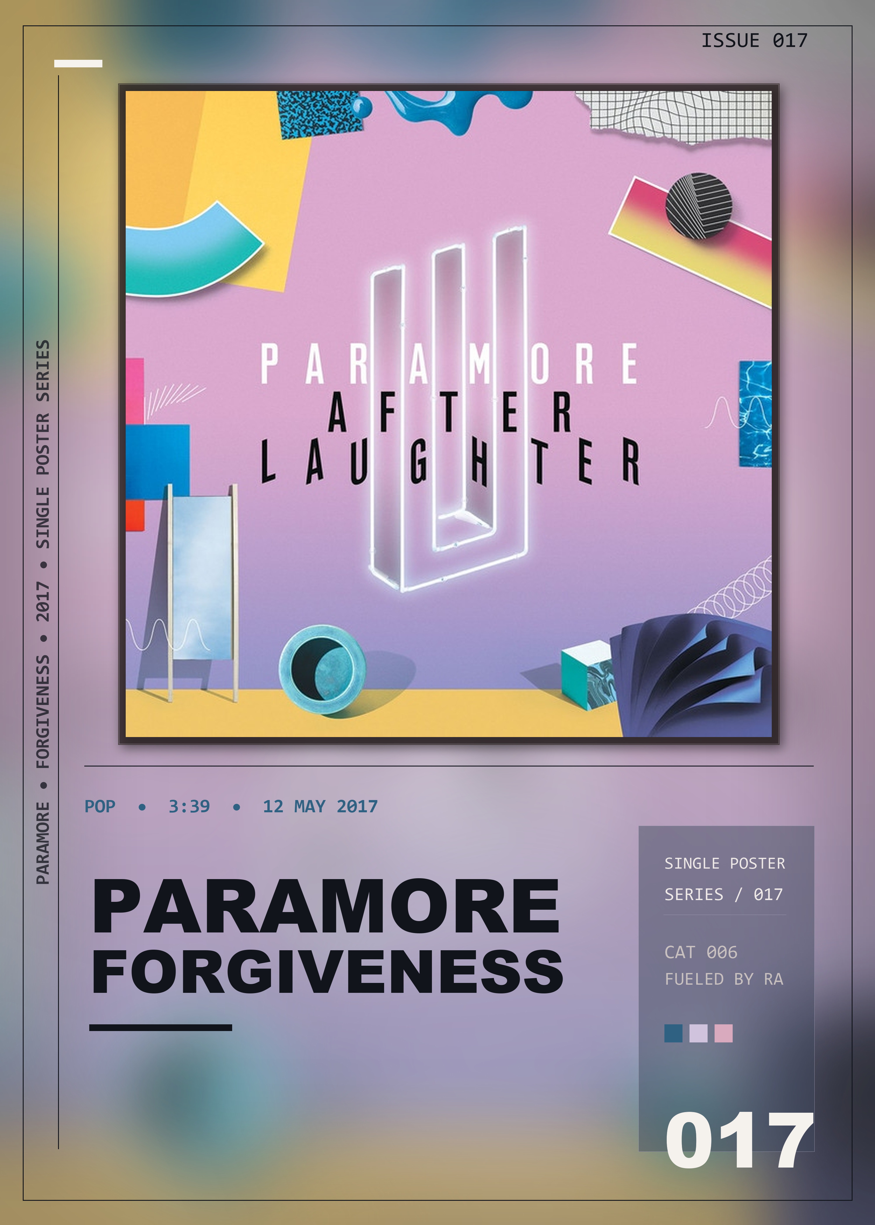 Music poster: Paramore - Forgiveness