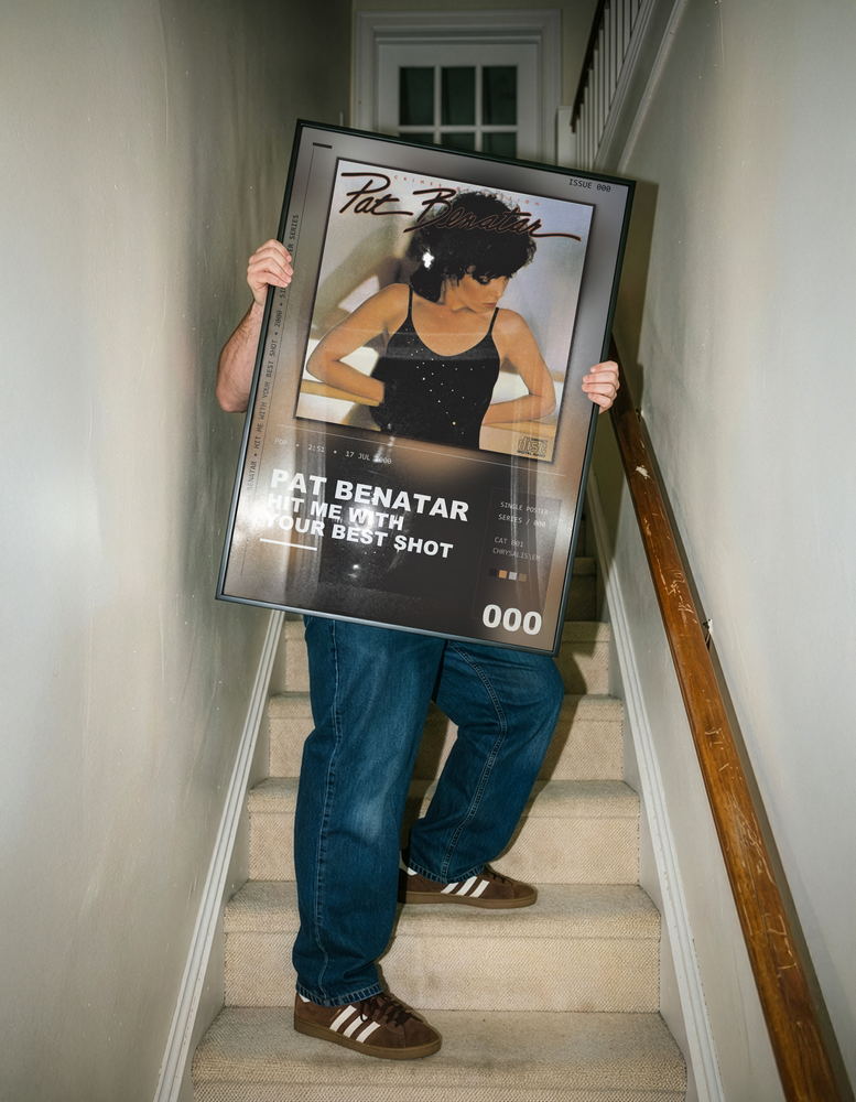 Music poster: Pat Benatar - Hit Me With Your Best Shot
