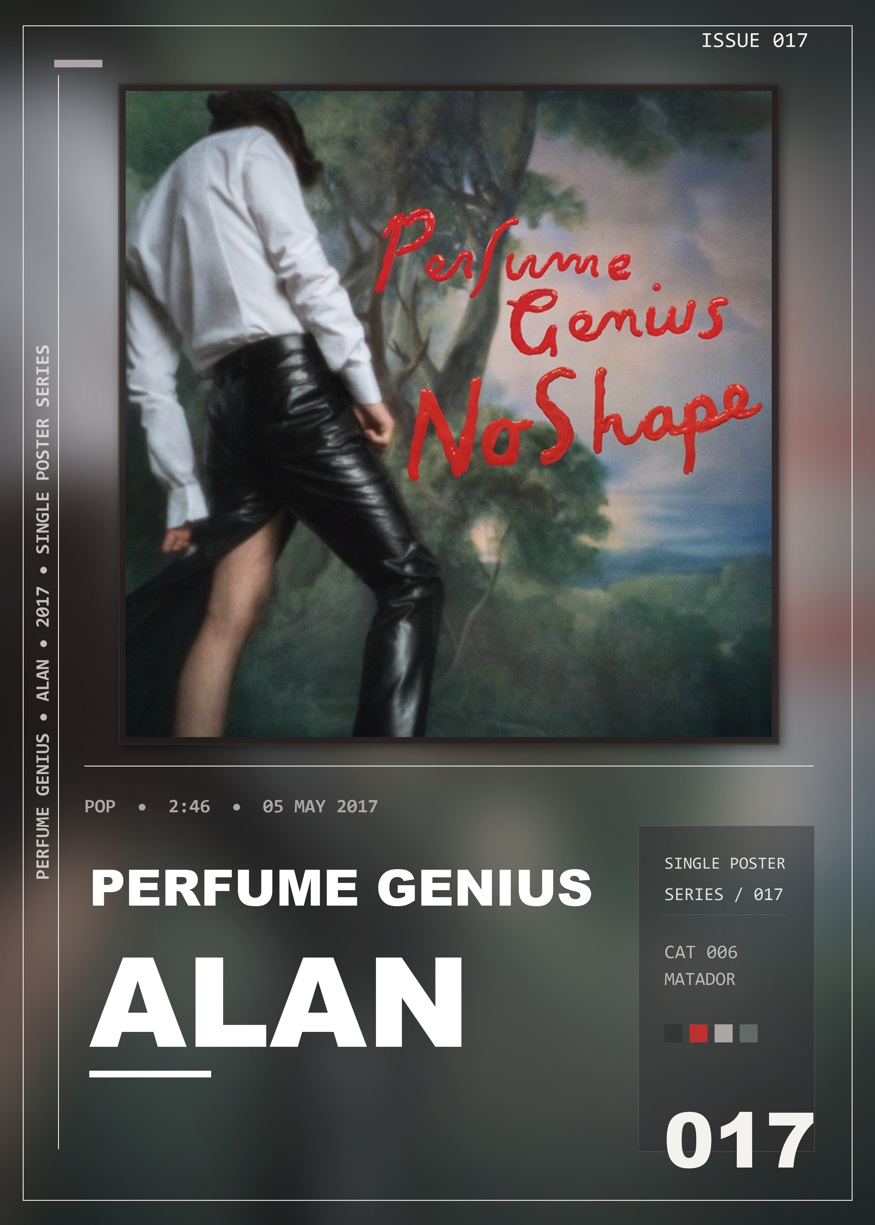 Music poster: Perfume Genius - Alan
