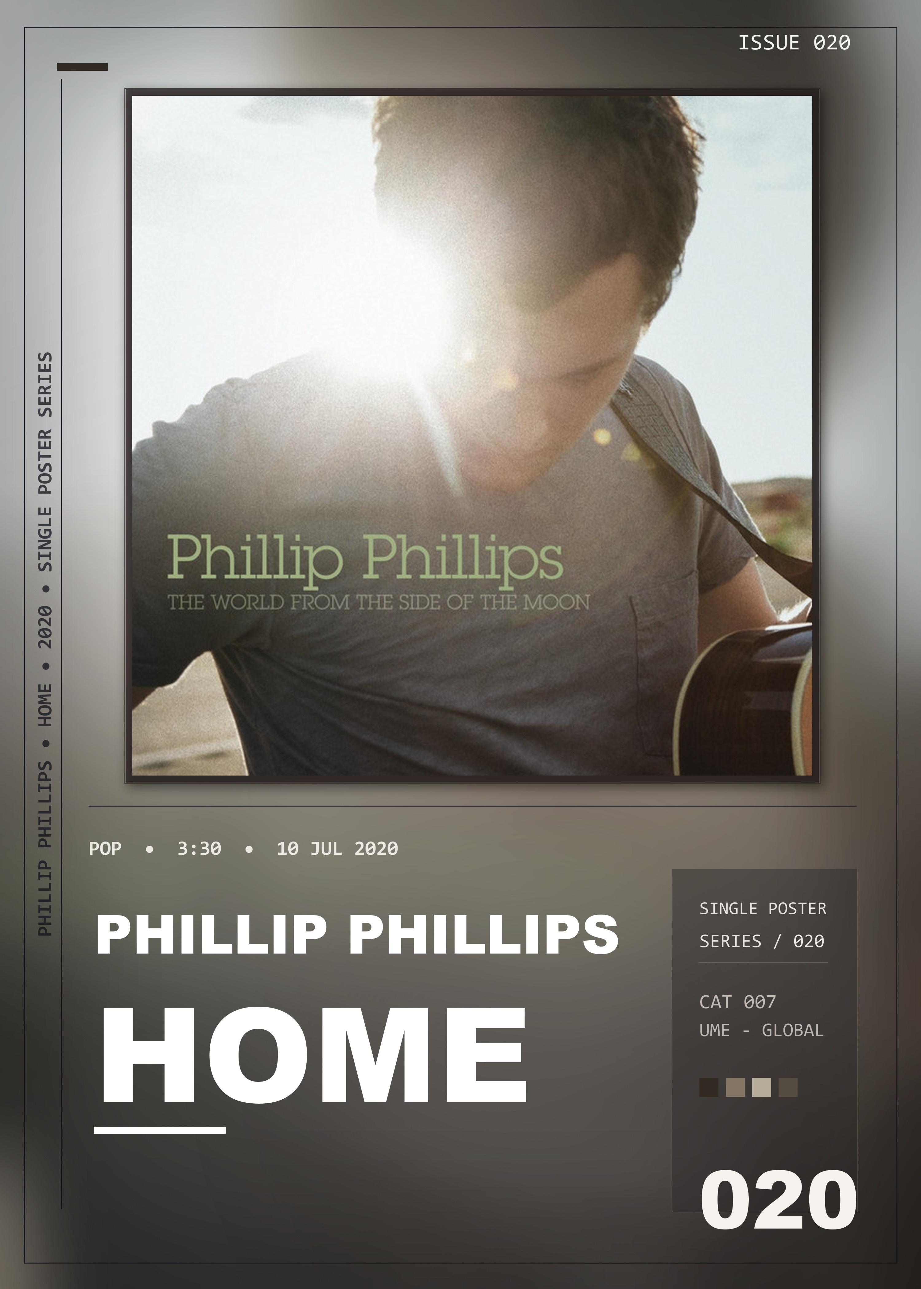 Music poster: Phillip Phillips - Home