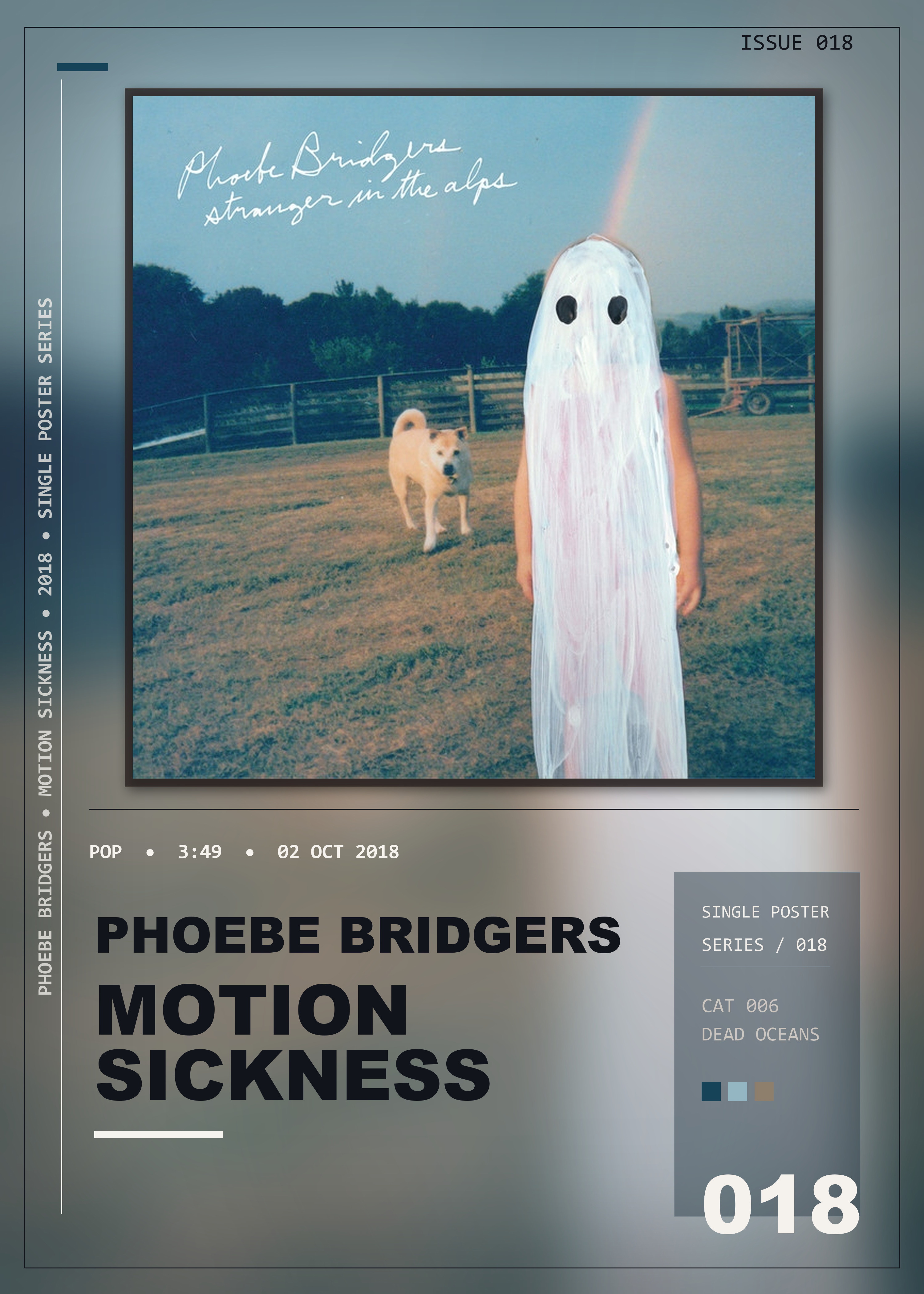 Music poster: Phoebe Bridgers - Motion Sickness