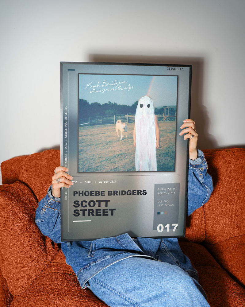 Music poster: Phoebe Bridgers - Scott Street