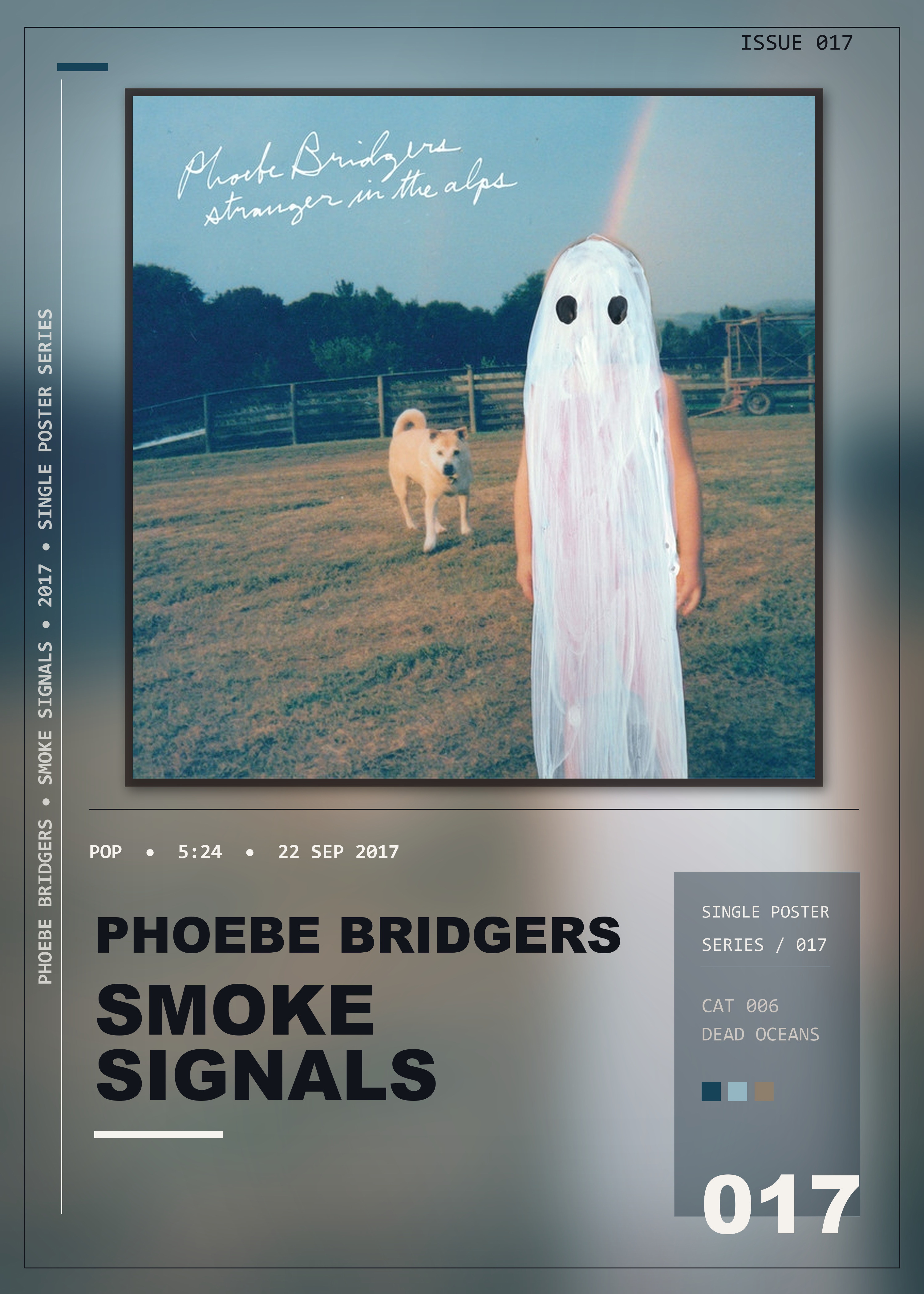 Music poster: Phoebe Bridgers - Smoke Signals