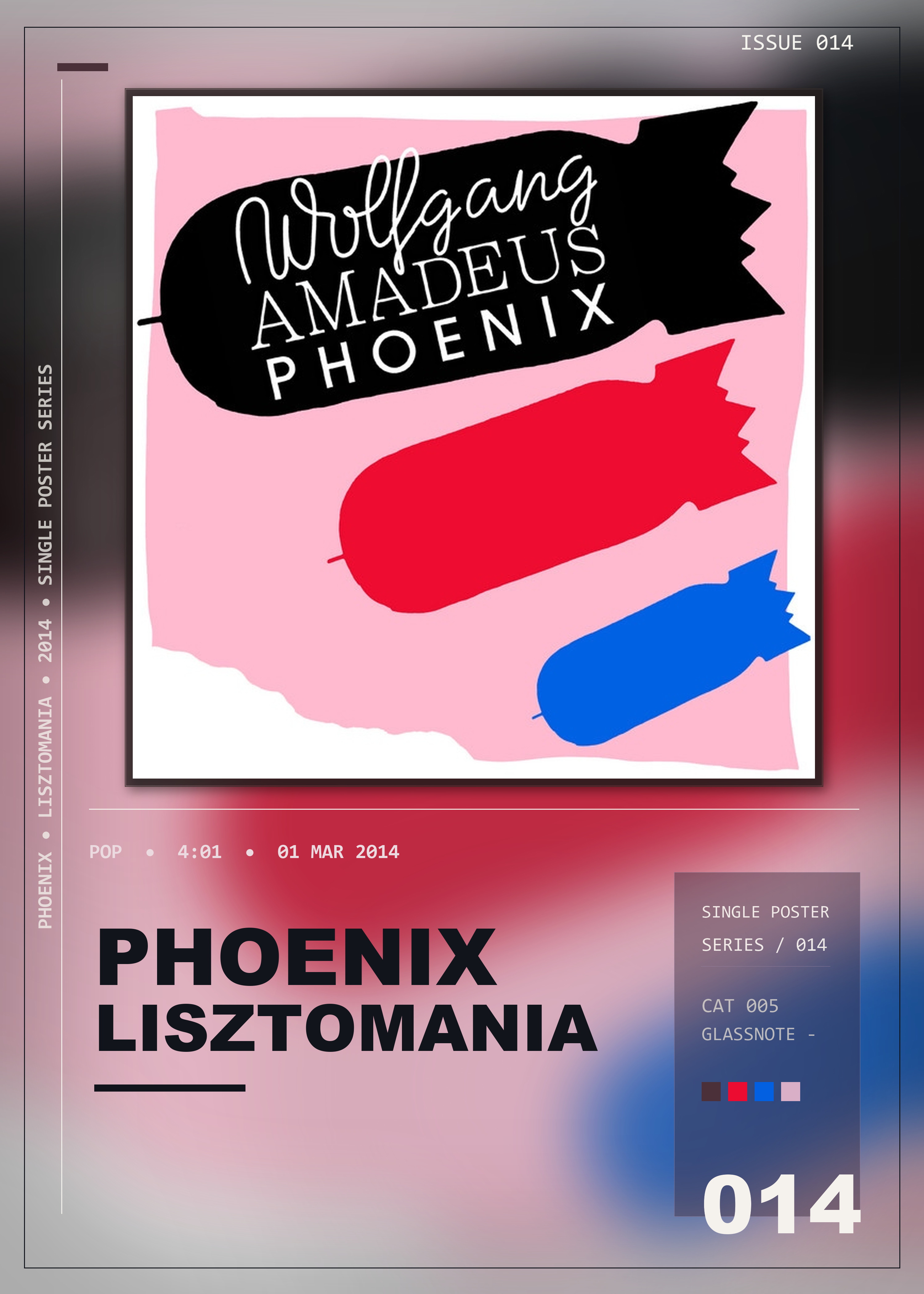 Music poster: Phoenix - Lisztomania