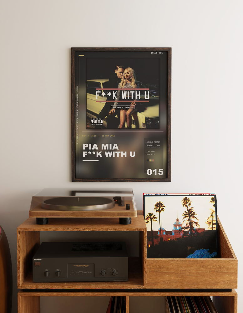 Music poster: Pia Mia - Fk With U