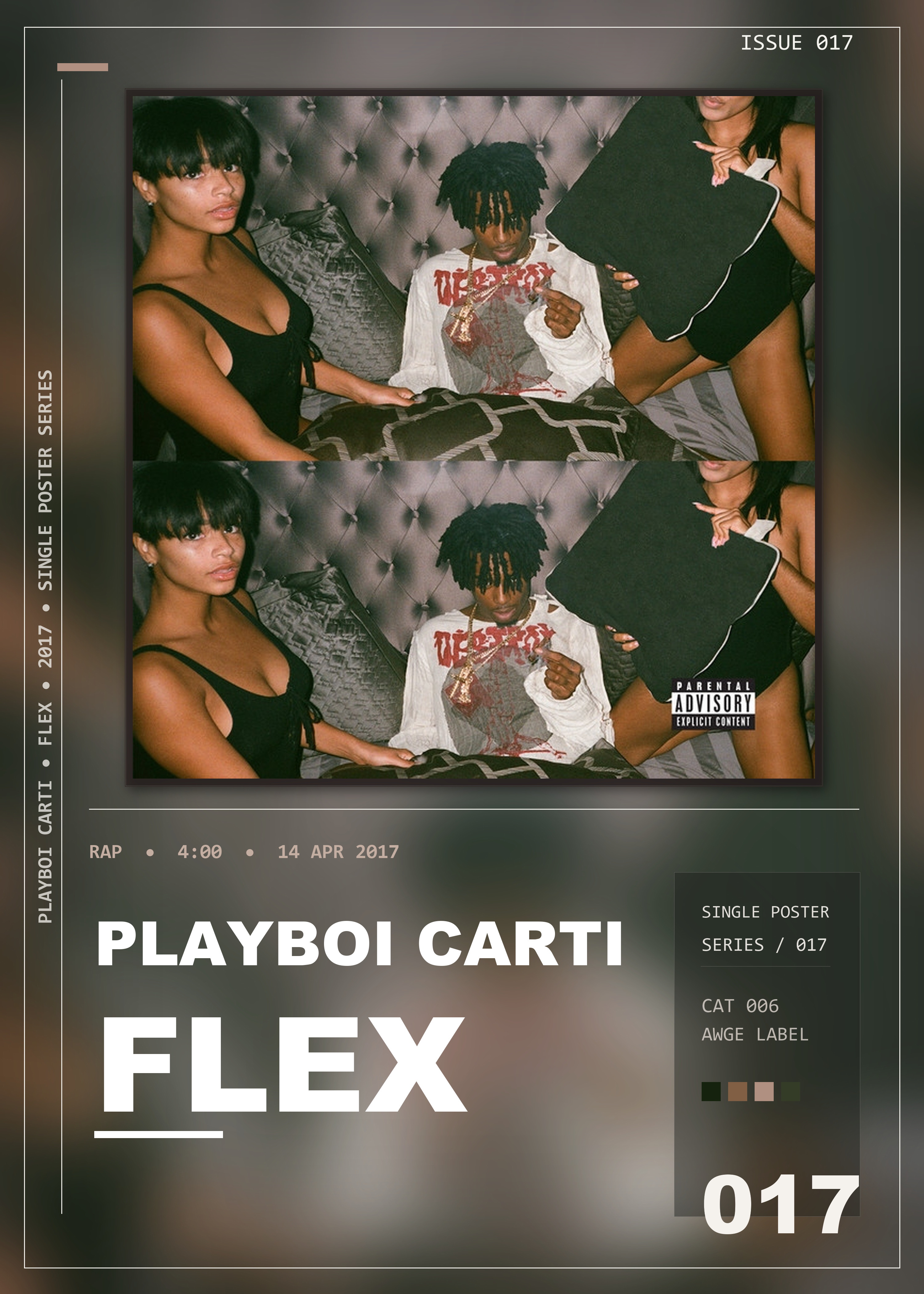 Music poster: Playboi Carti - Flex