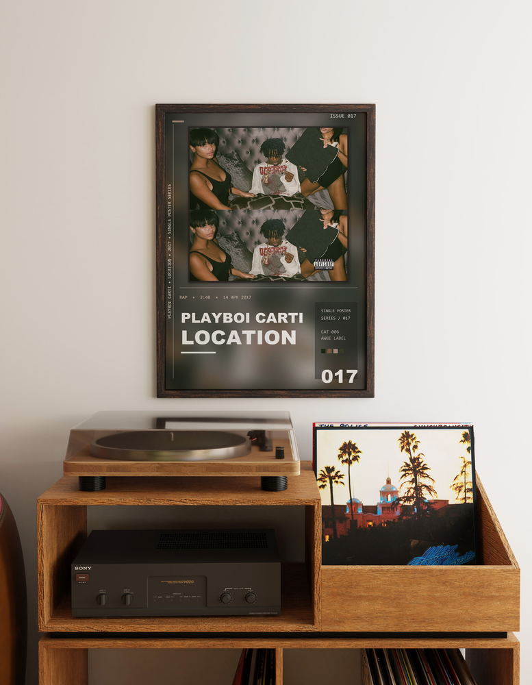Music poster: Playboi Carti - Location