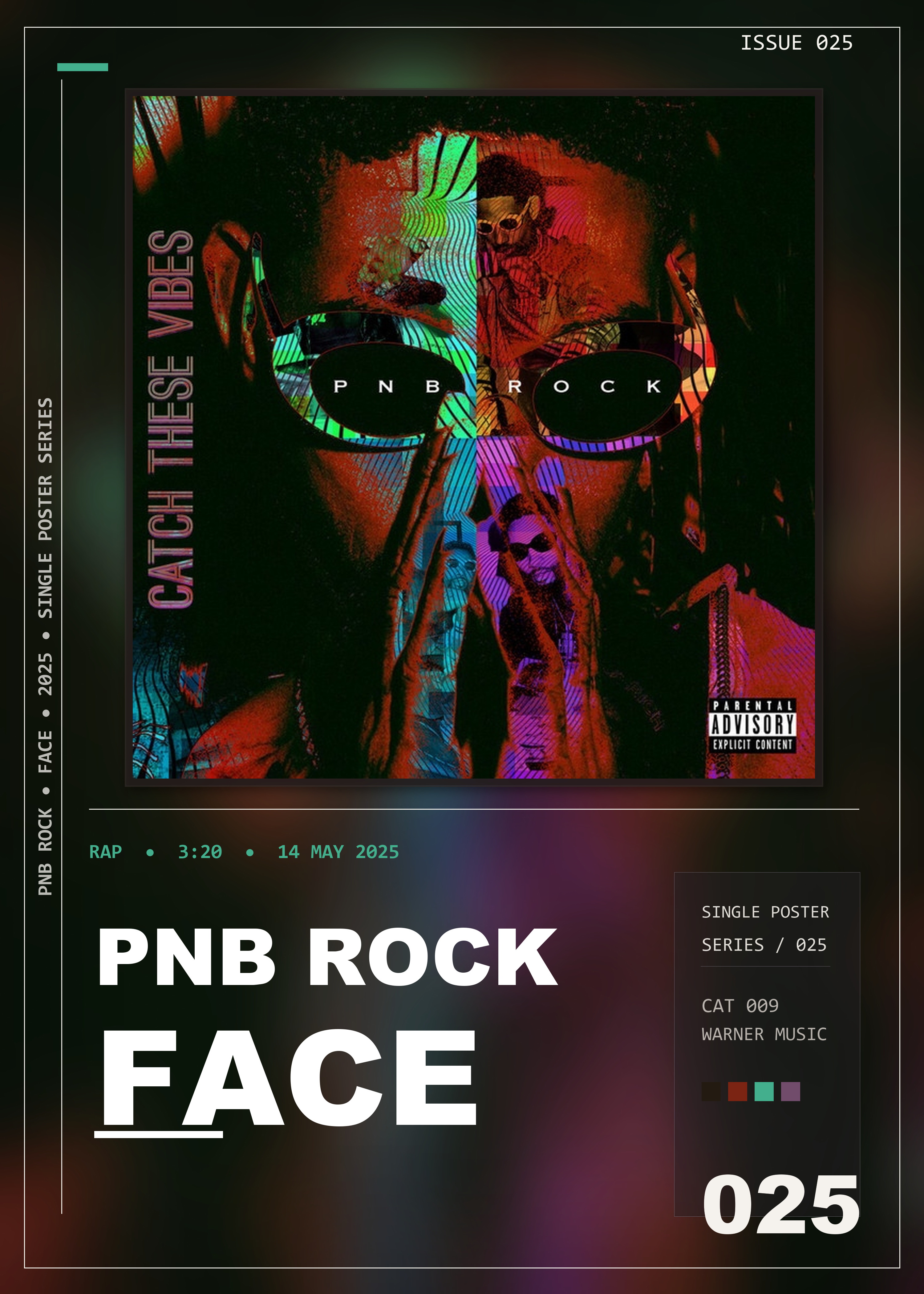Music poster: PnB Rock - Face