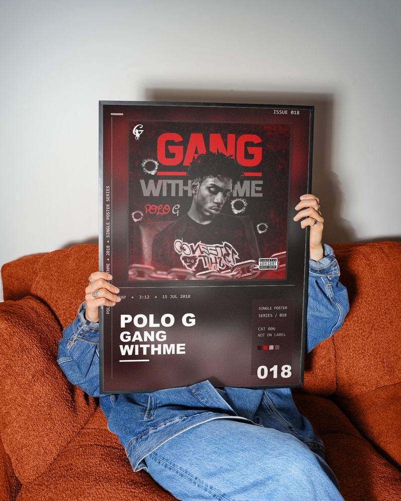 Music poster: Polo G - Gang WithMe