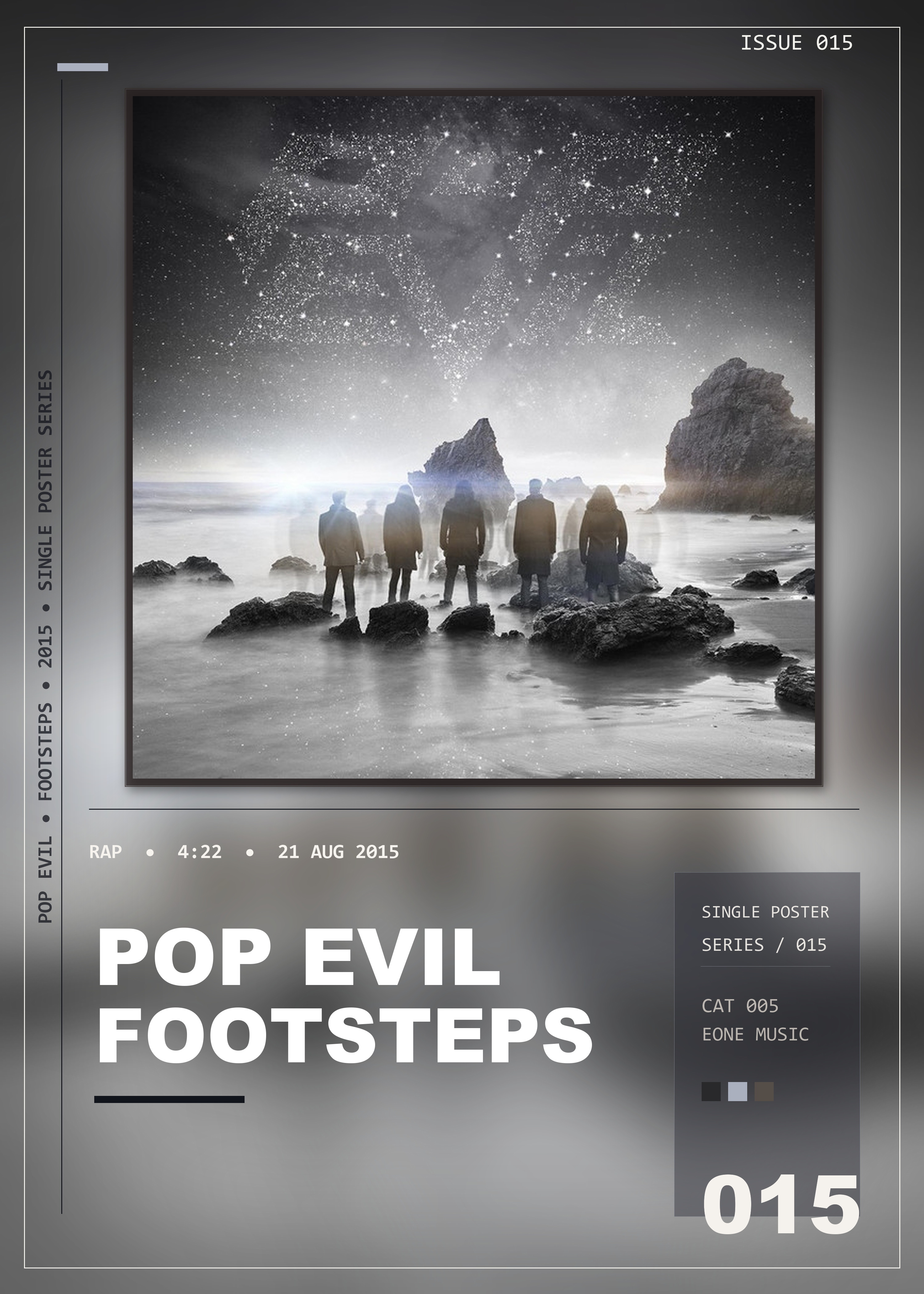 Music poster: Pop Evil - Footsteps