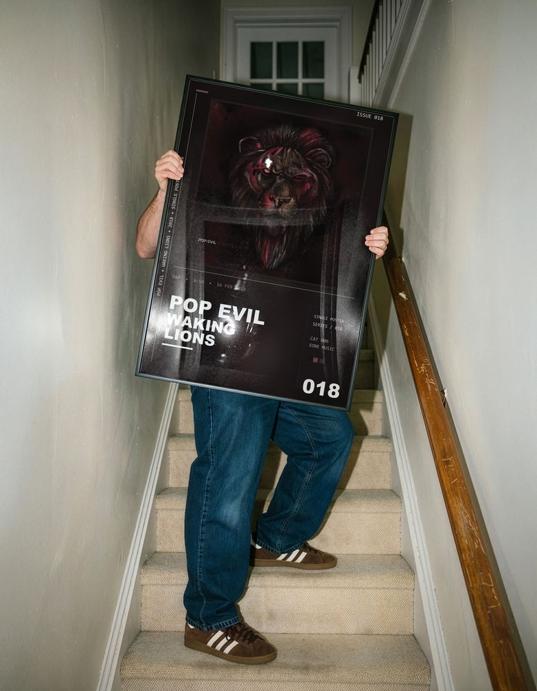 Music poster: Pop Evil - Waking Lions